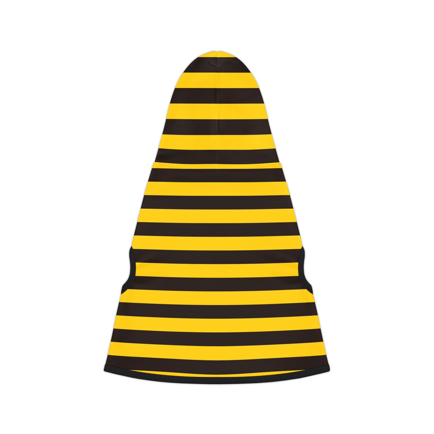 Black & Yellow Stripes Dog Hoodie