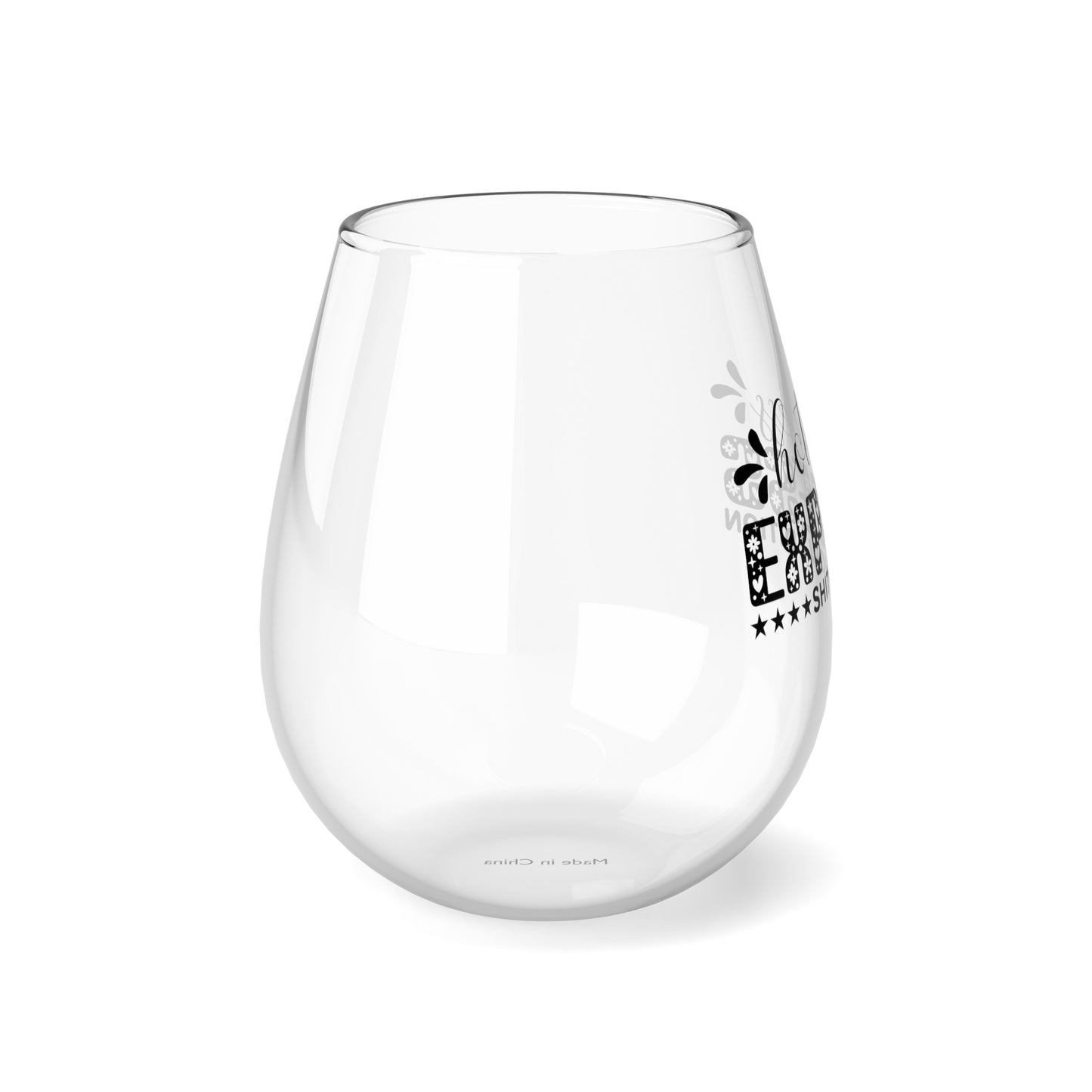 Hot Mess Express Shit Show Edition Stemless Wine Glass, 11.75oz