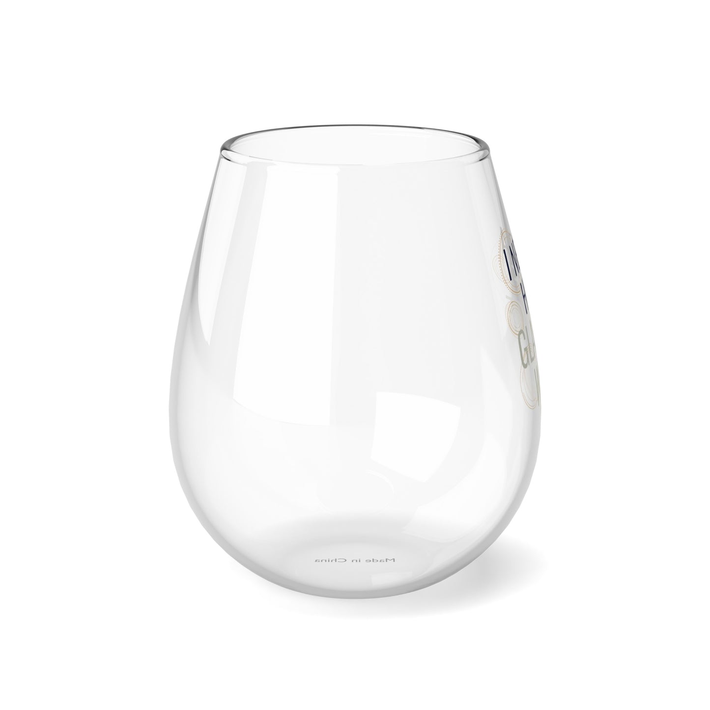 I Need A Huge Glass of Wine Stemless Wine Glass, 11.75oz