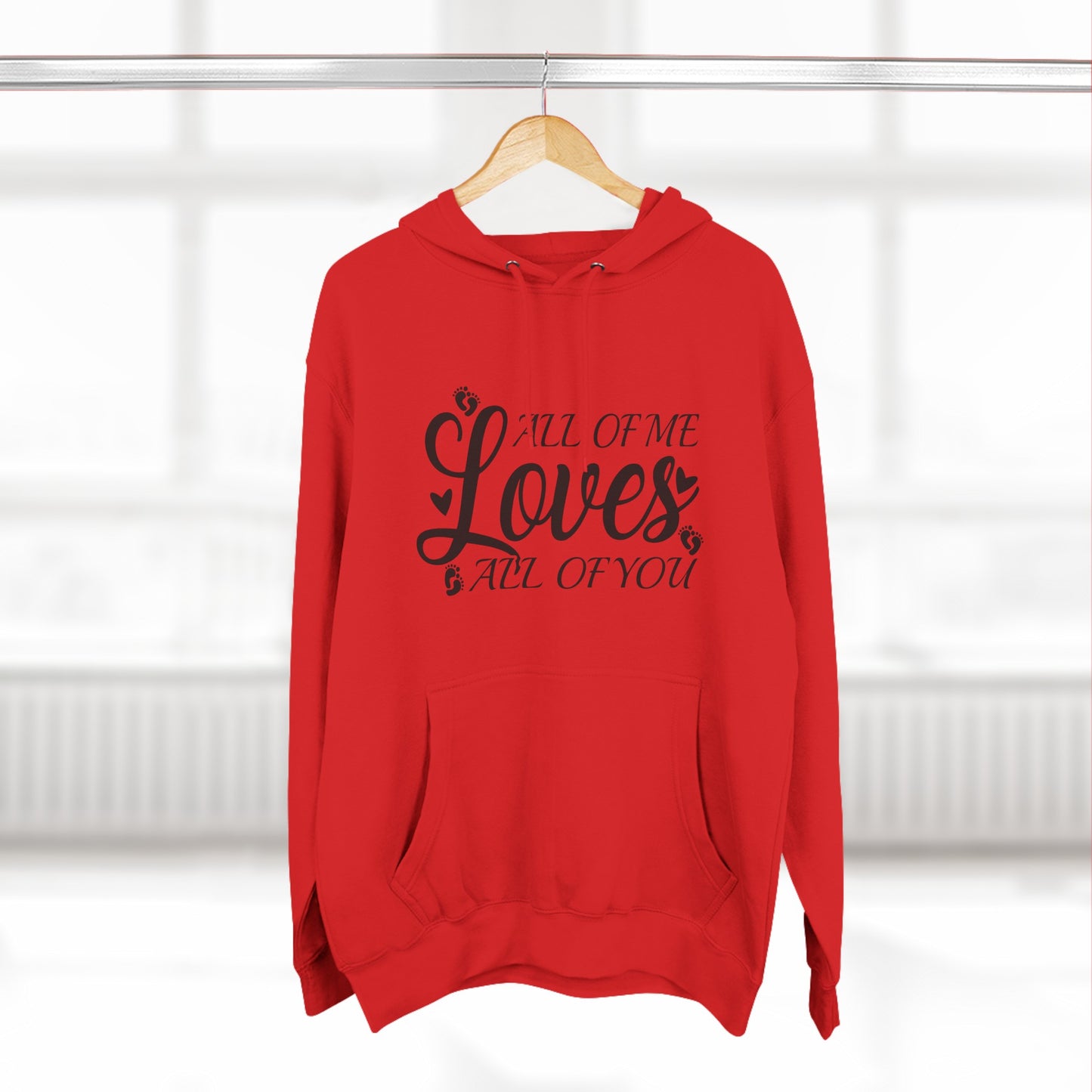 All Of Me Loves All Of You, All Of Me Loves All Of You Hoodie, Unisex Premium Pullover Hoodie