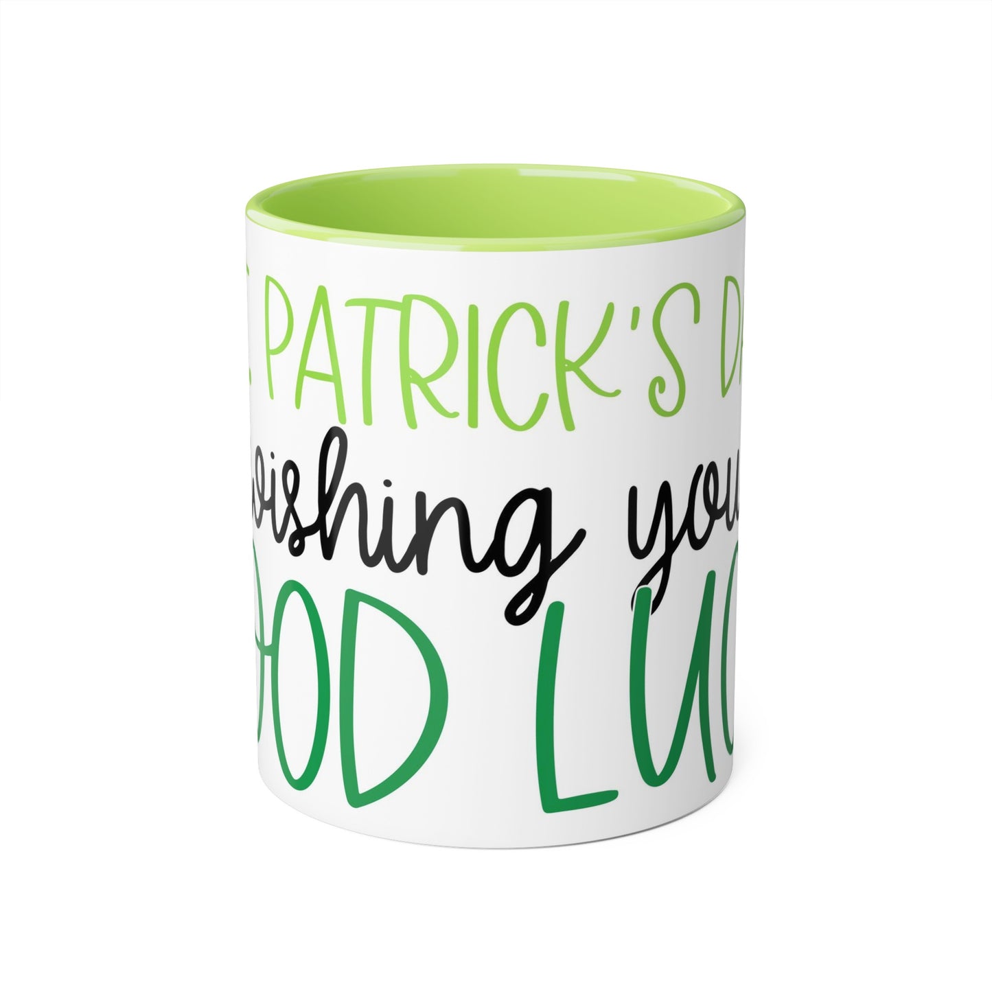 St Patricks Day Wishing You Good Luck 11oz Mug