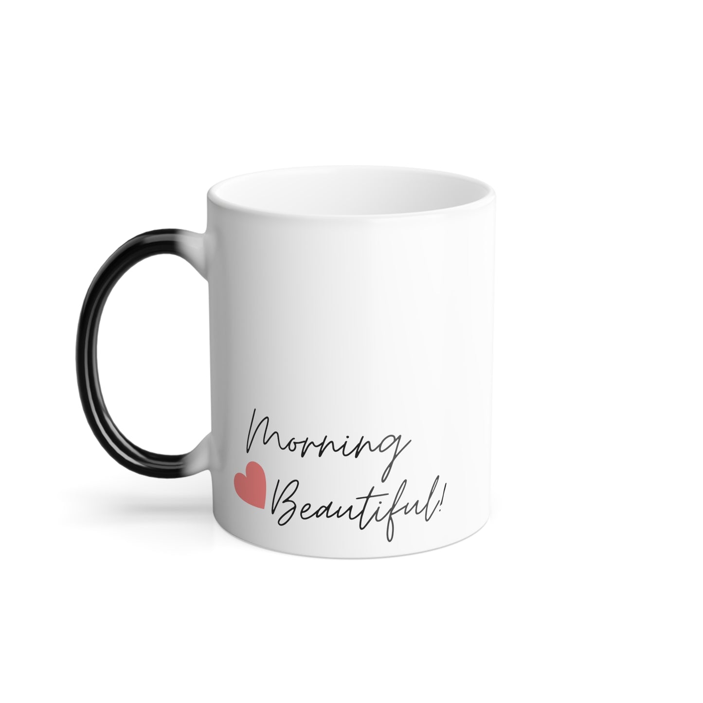 Morning Beautiful Color Morphing Mug, 11oz