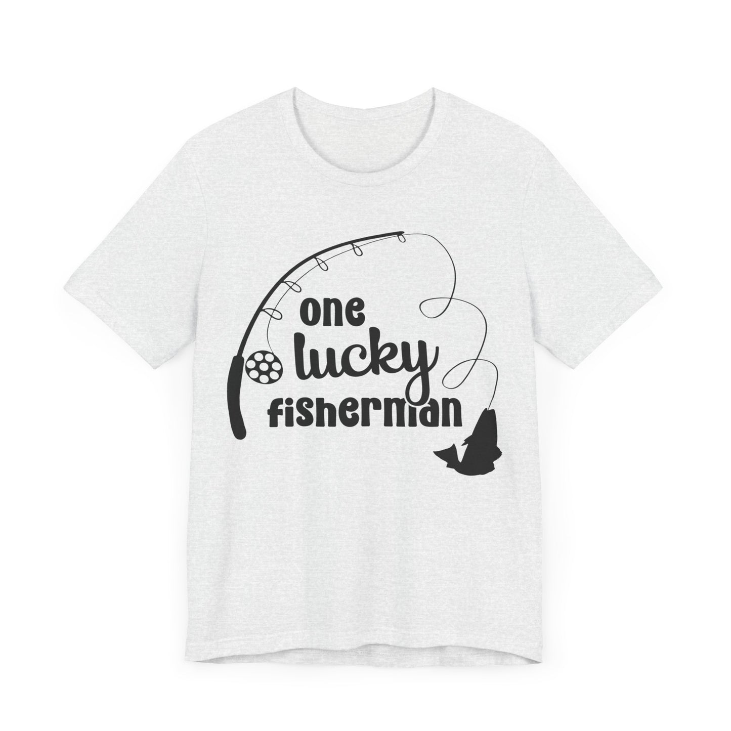 One Lucky Fisherman Unisex Jersey Short Sleeve Tee