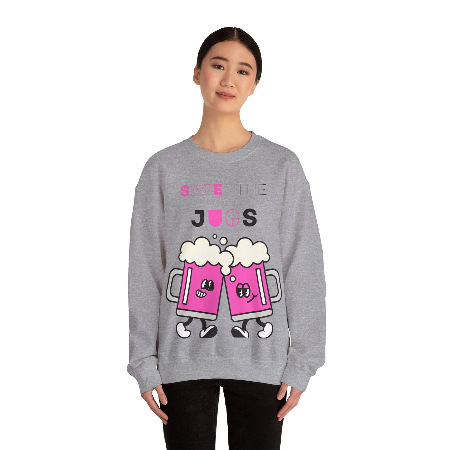 Save The Jugs Unisex Heavy Blend™ Crewneck Sweatshirt