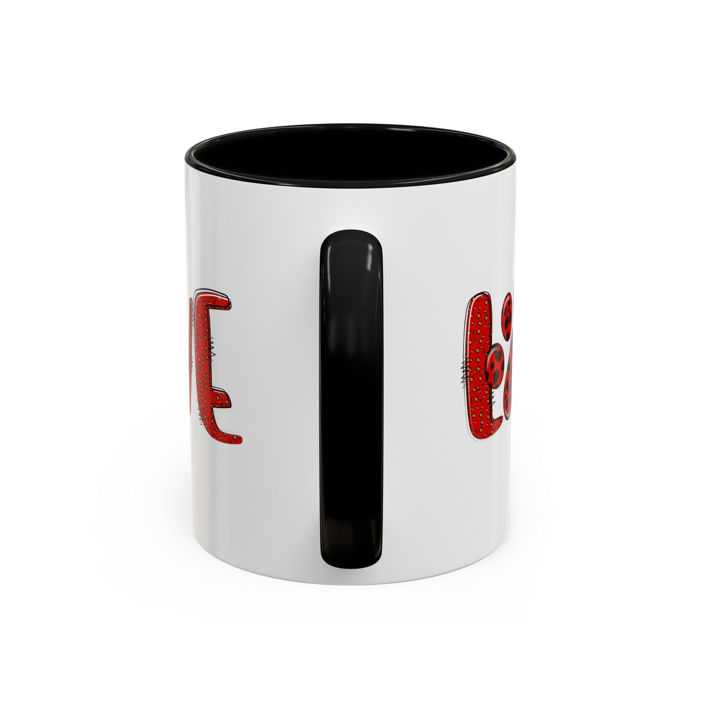 Love Valentines Day Accent Coffee Mug, 11oz