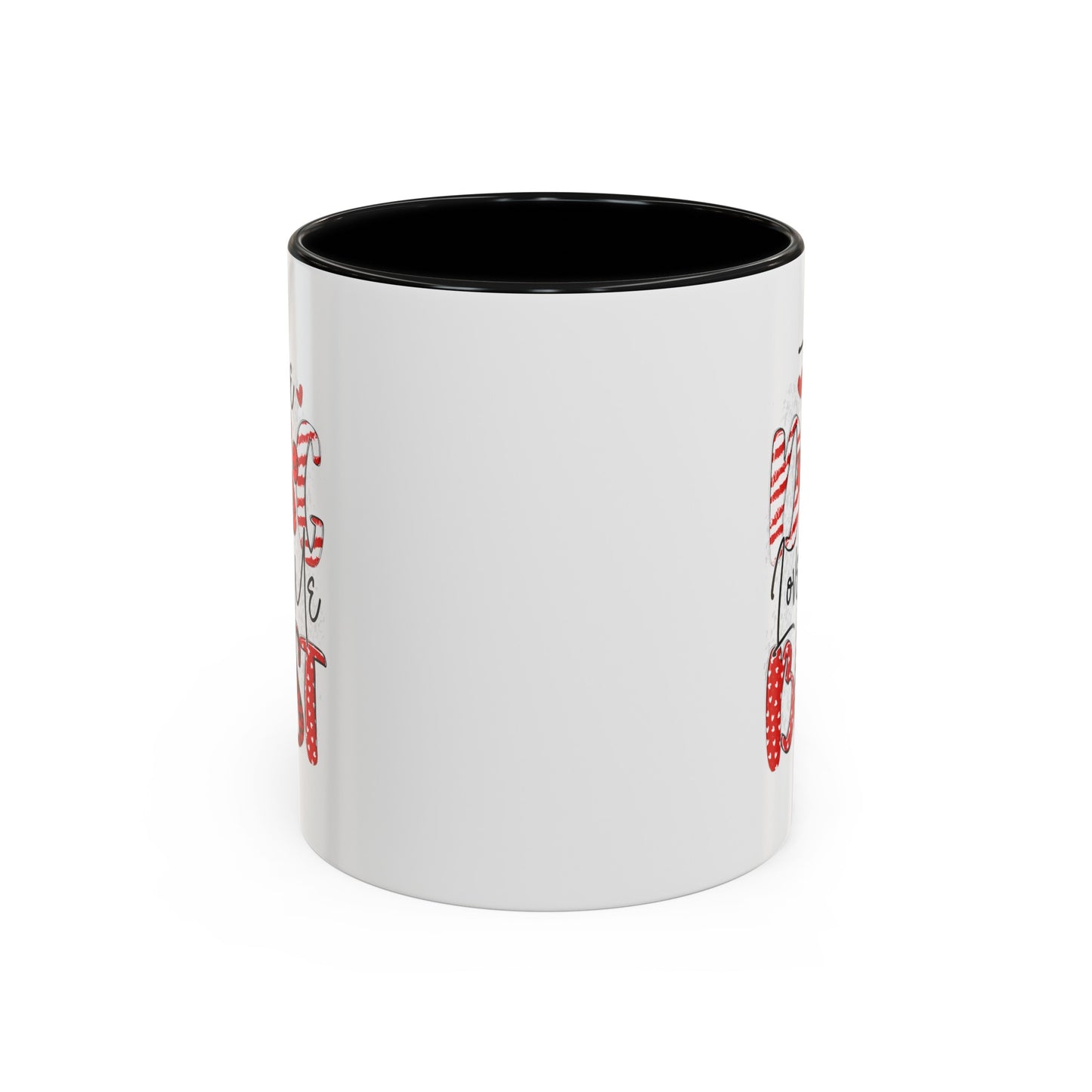 The Dog Love Me Best Valentines Day Accent Coffee Mug, 11oz