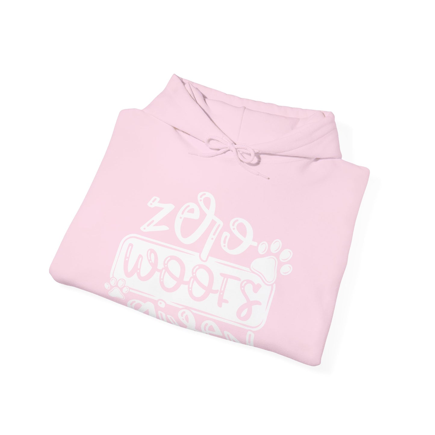Zero Woofs Given Unisex Hooded Sweatshirt