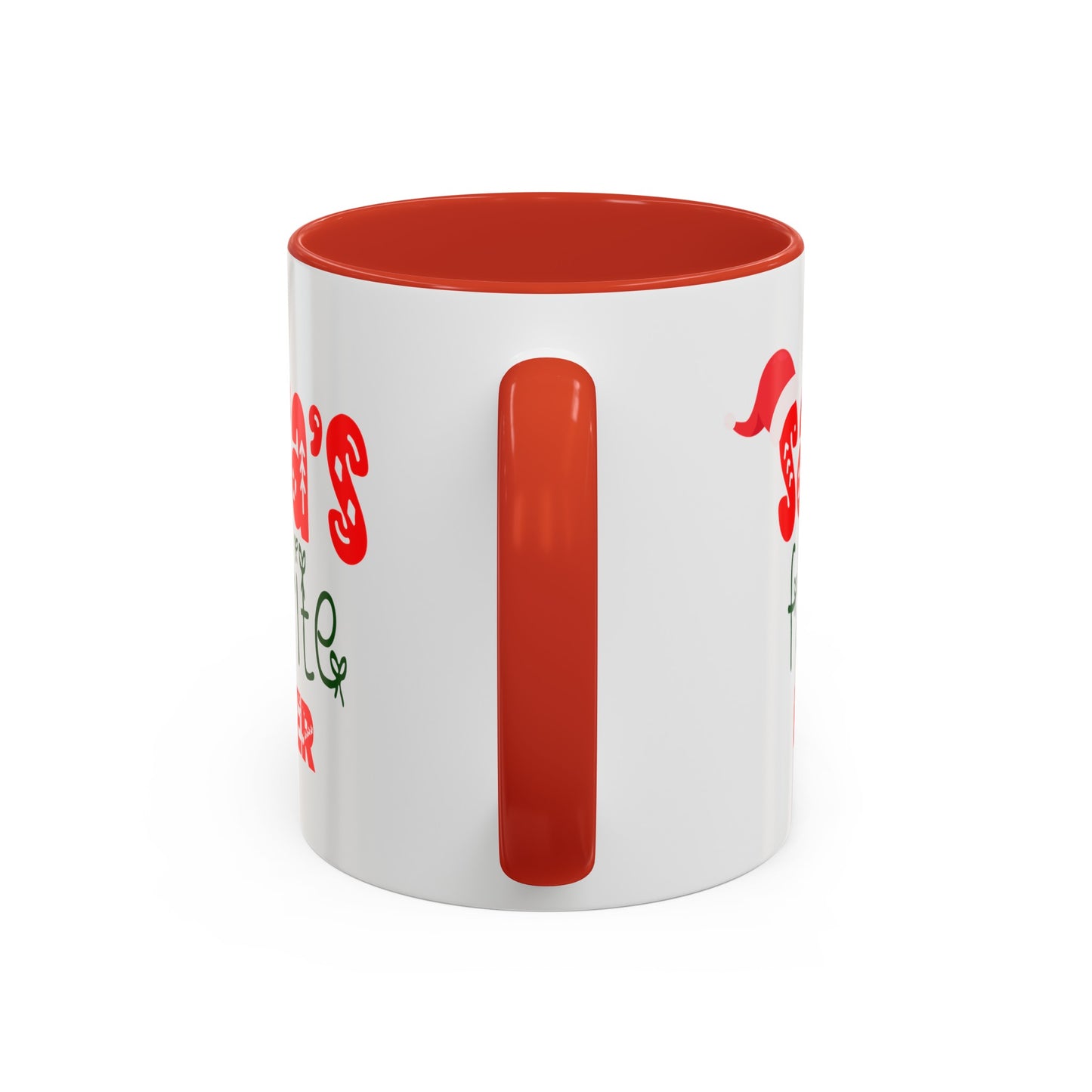 Santa's Favorite Mother Accent Coffee Mug, 11oz