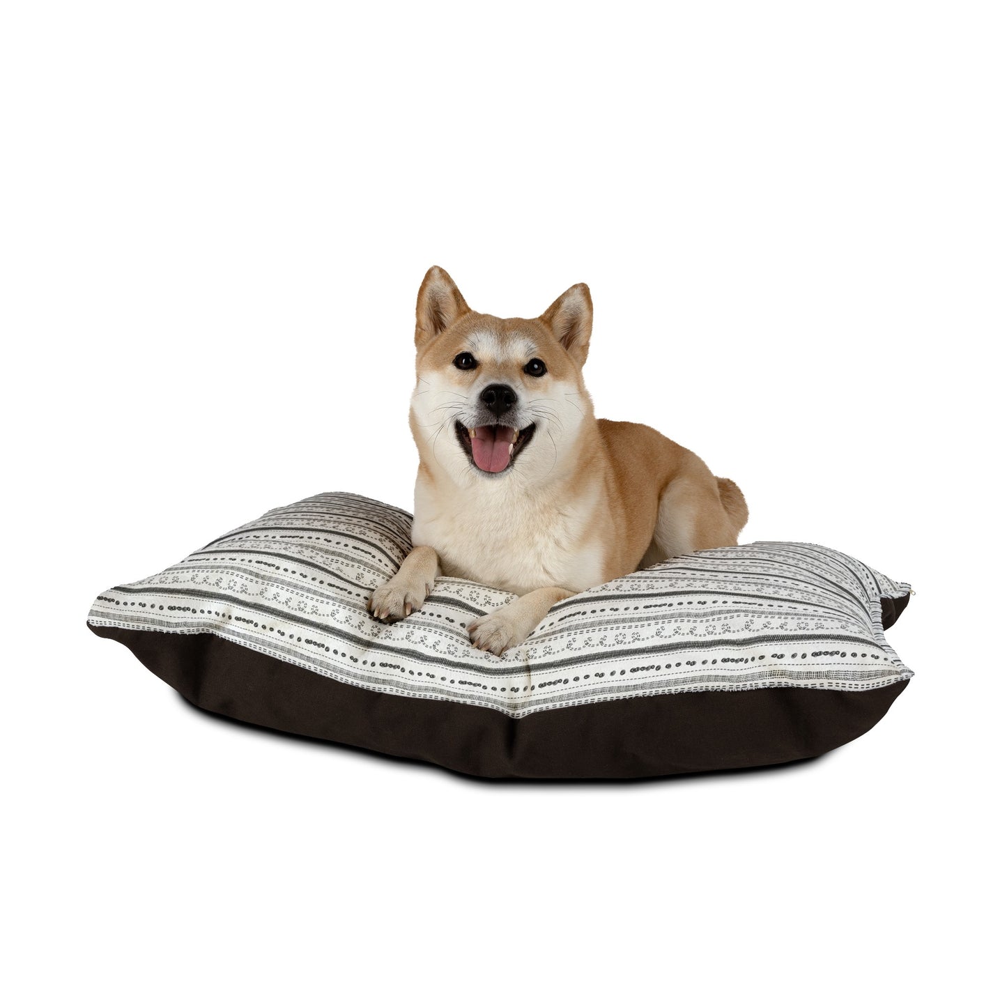 Black & White Pattern Dog Bed