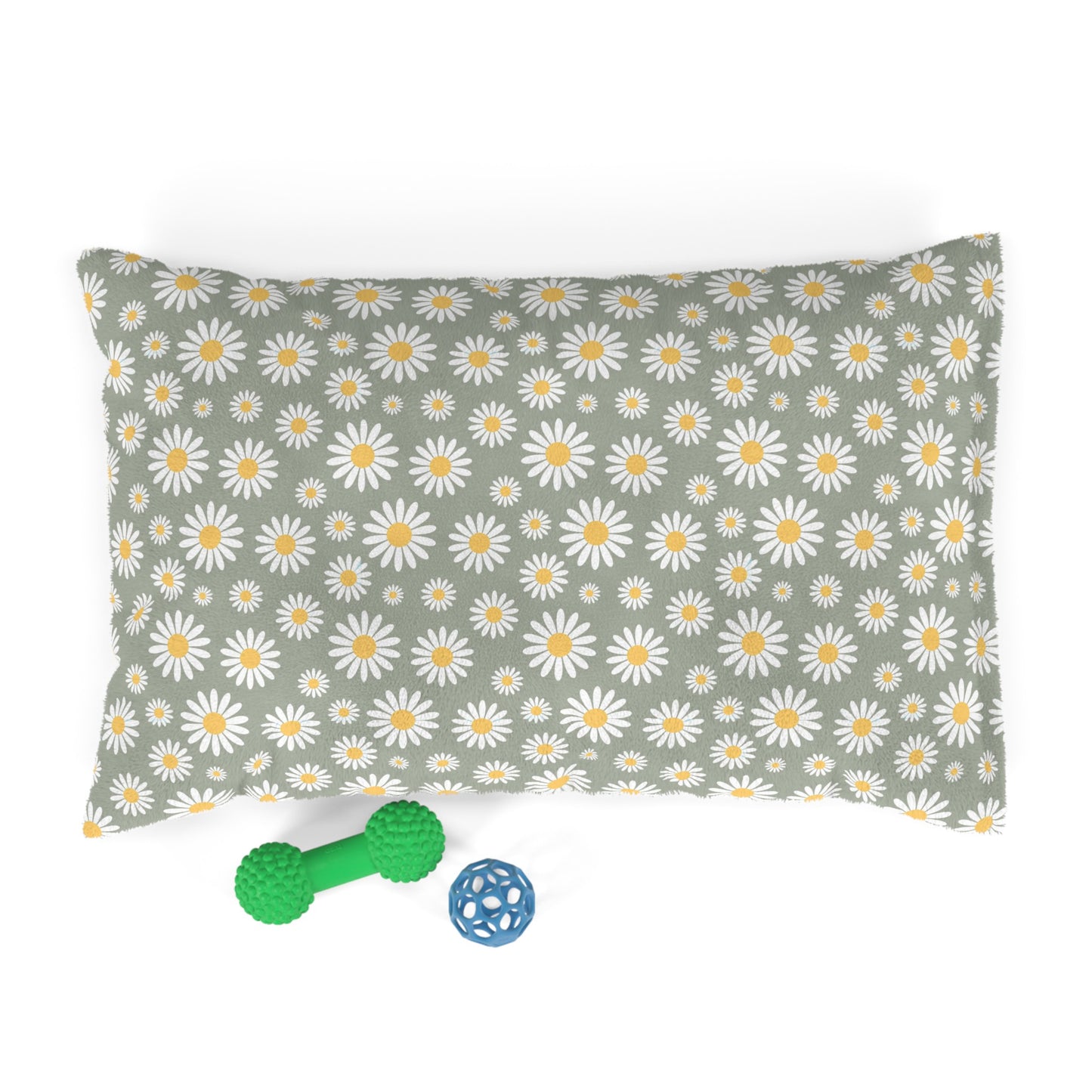 Boho Daisies Dog Bed