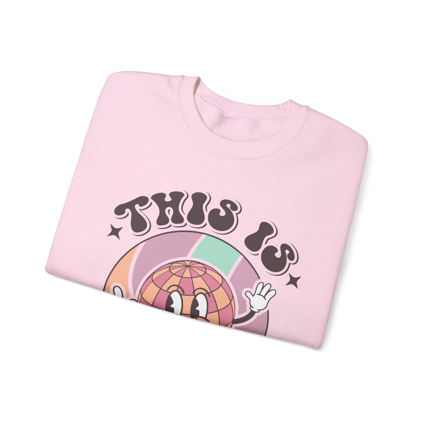 Happy New Year Sweatshirt, Retro New Year Shirt, 2025 Sweatshirt, New Year's Eve Shirt, Holiday Apparel, Trendy New Year 2025 Crewneck, This is My Year
