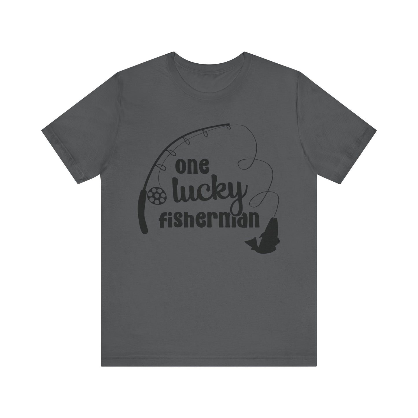 One Lucky Fisherman Unisex Jersey Short Sleeve Tee