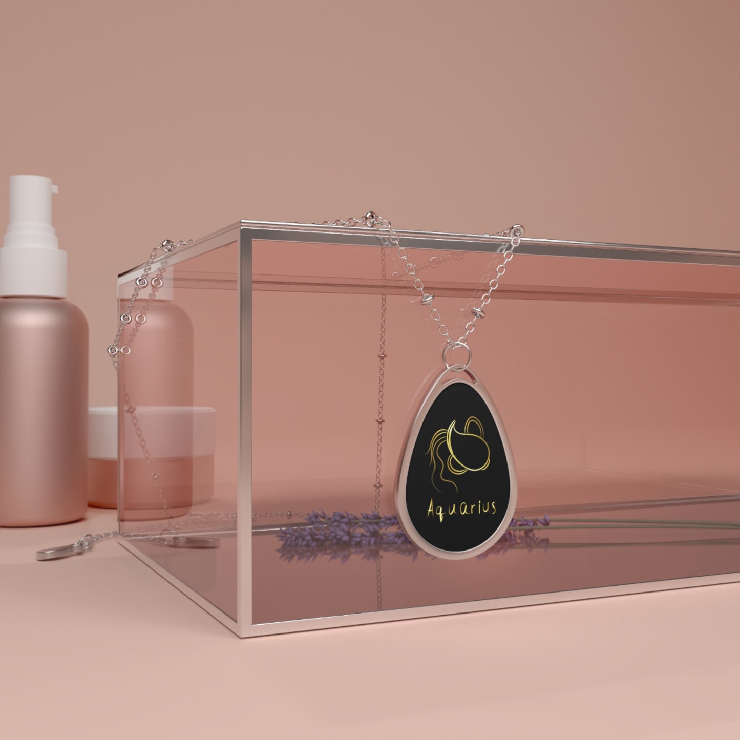 Aquarius Zodiac - Horoscope Necklace - Custom Necklace - Astrology Necklace - Zodiac Necklace - Aquarius Zodiac Sign Necklace - Birthday Gift