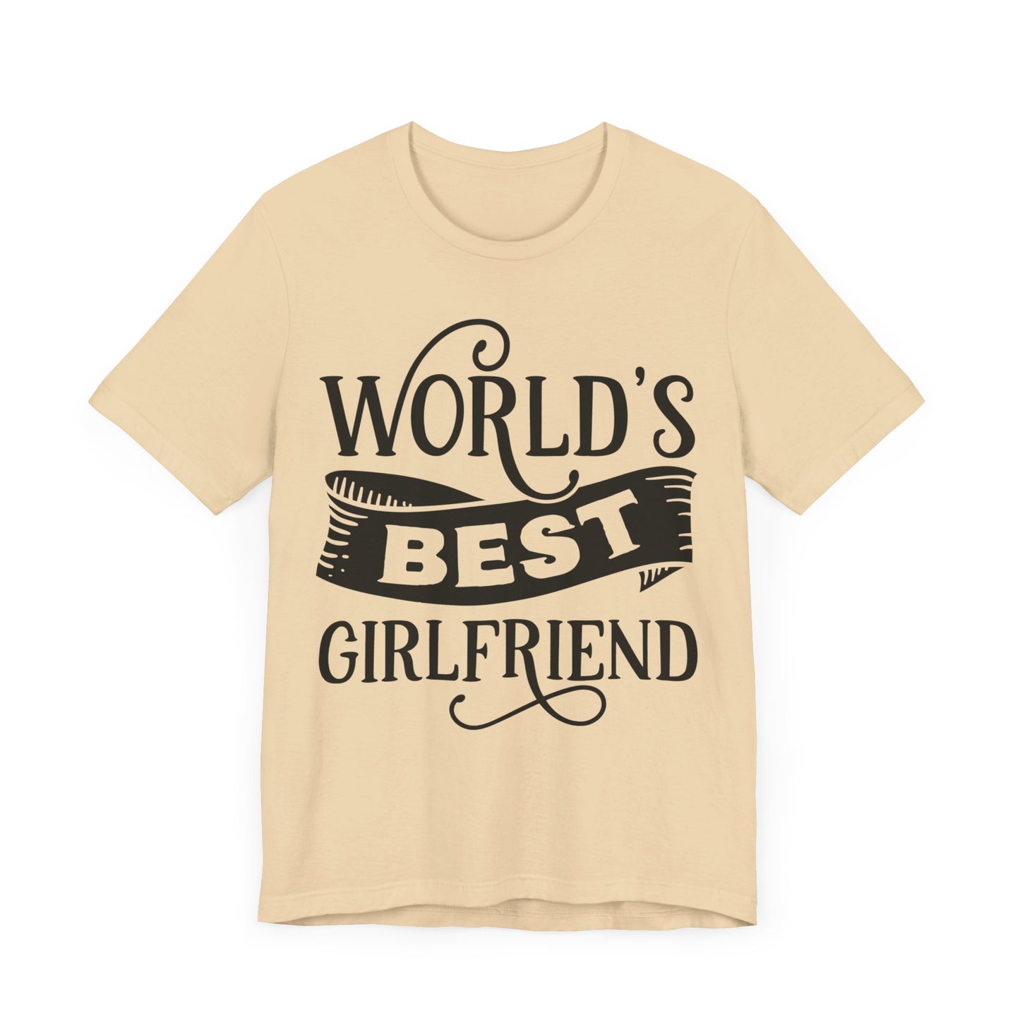World's Best Girlfriend Unisex Jersey Short Sleeve Tee