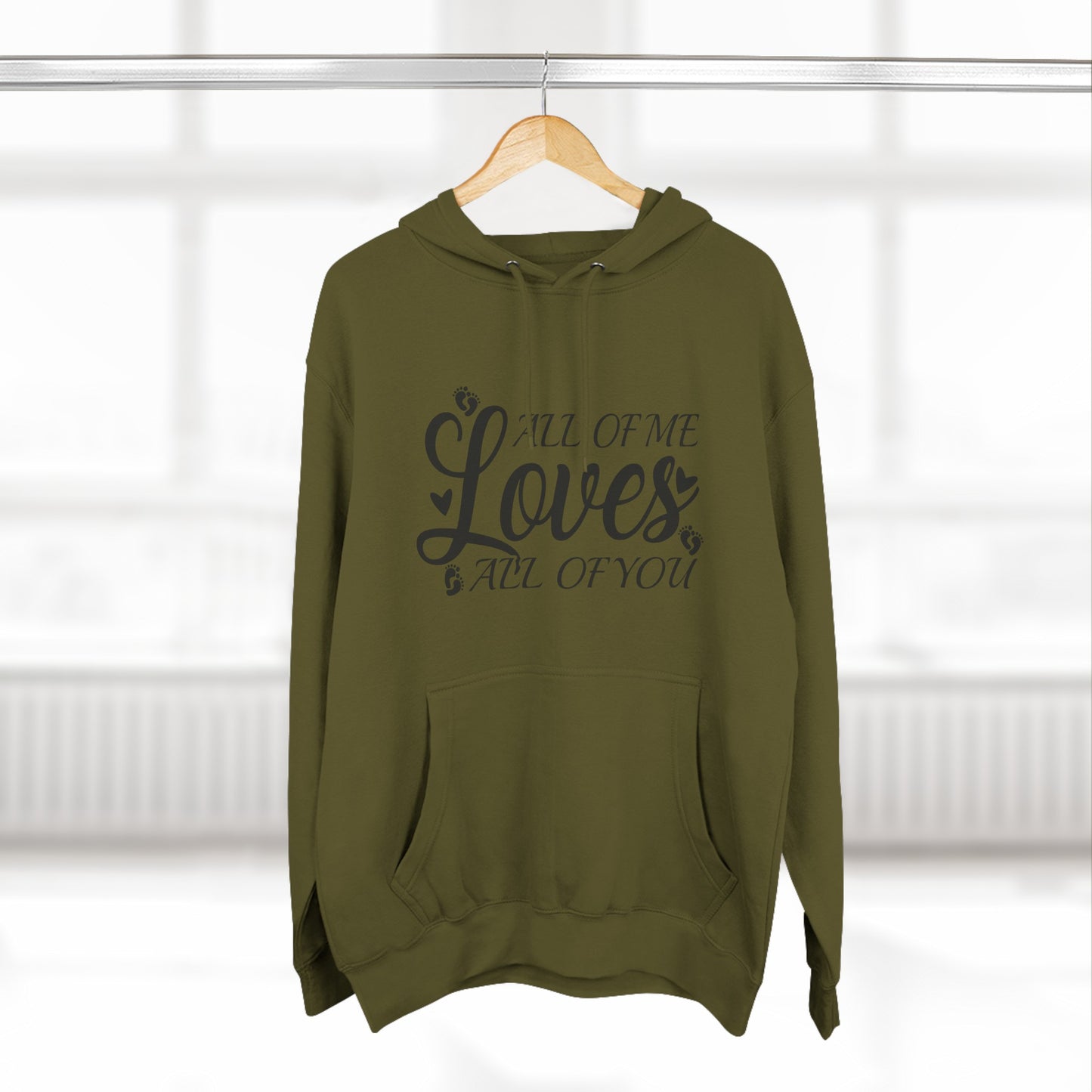 All Of Me Loves All Of You, All Of Me Loves All Of You Hoodie, Unisex Premium Pullover Hoodie