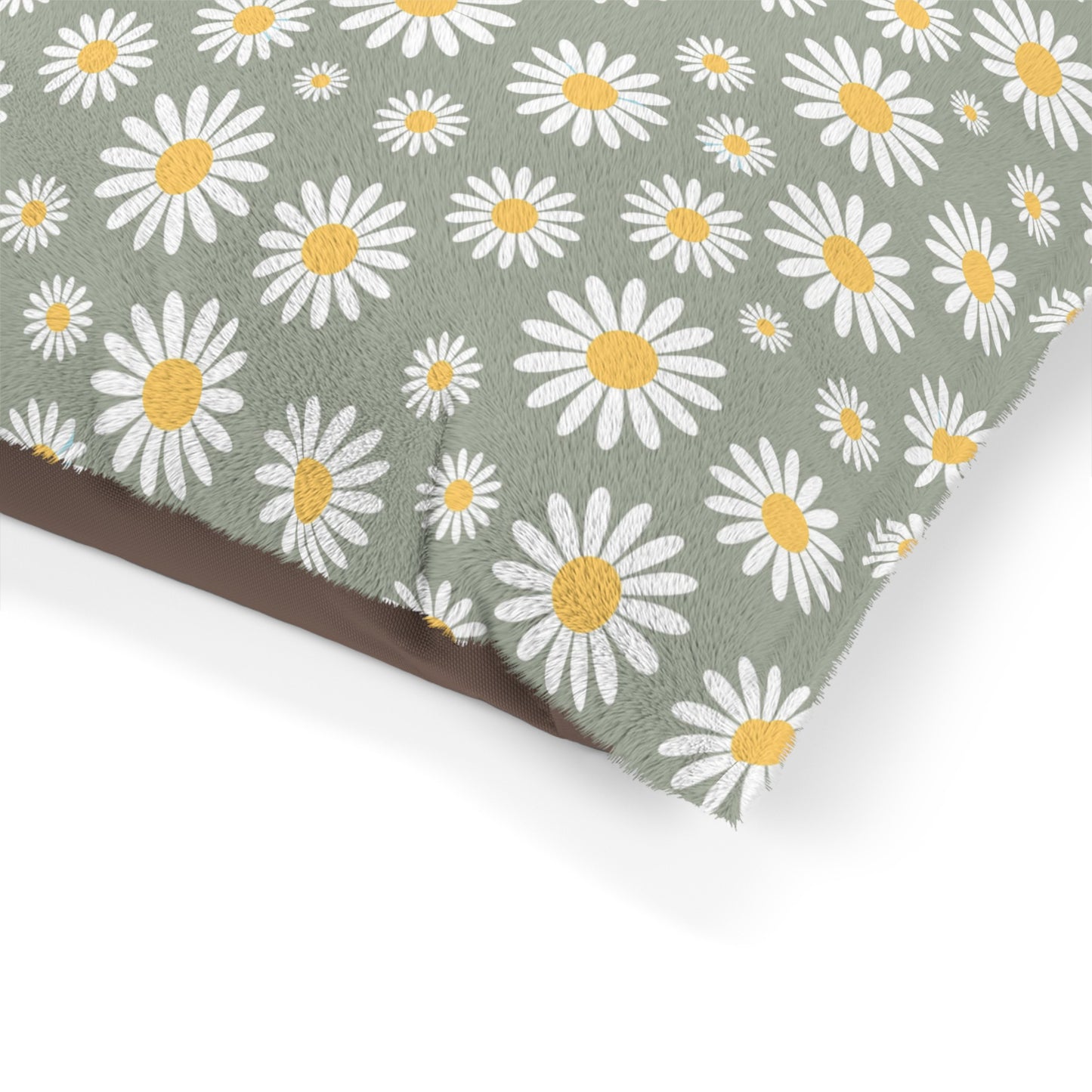 Boho Daisies Dog Bed