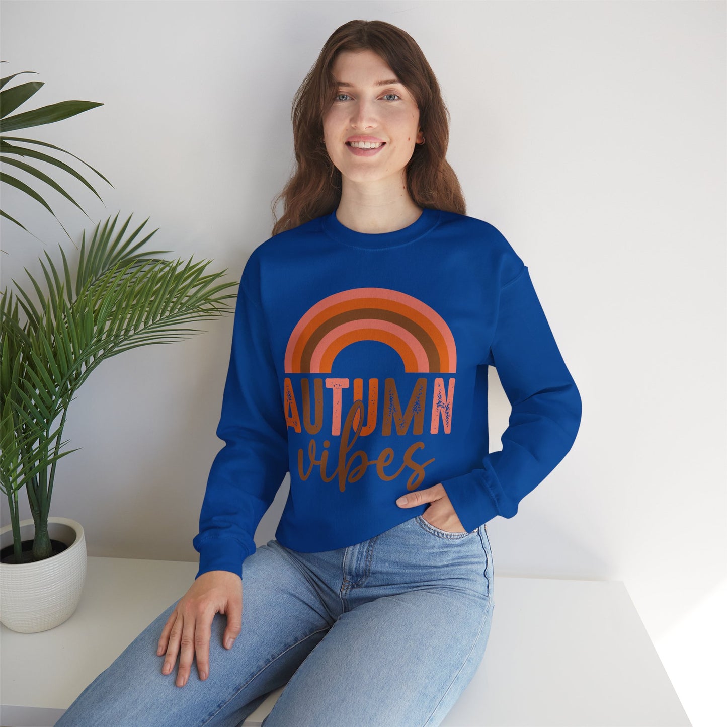 Autumn Vibes, Fall Sweatshirt, Autumn Sweatshirt, Unisex Heavy Blend™ Crewneck Sweatshirt, Unisex Sweatshirt