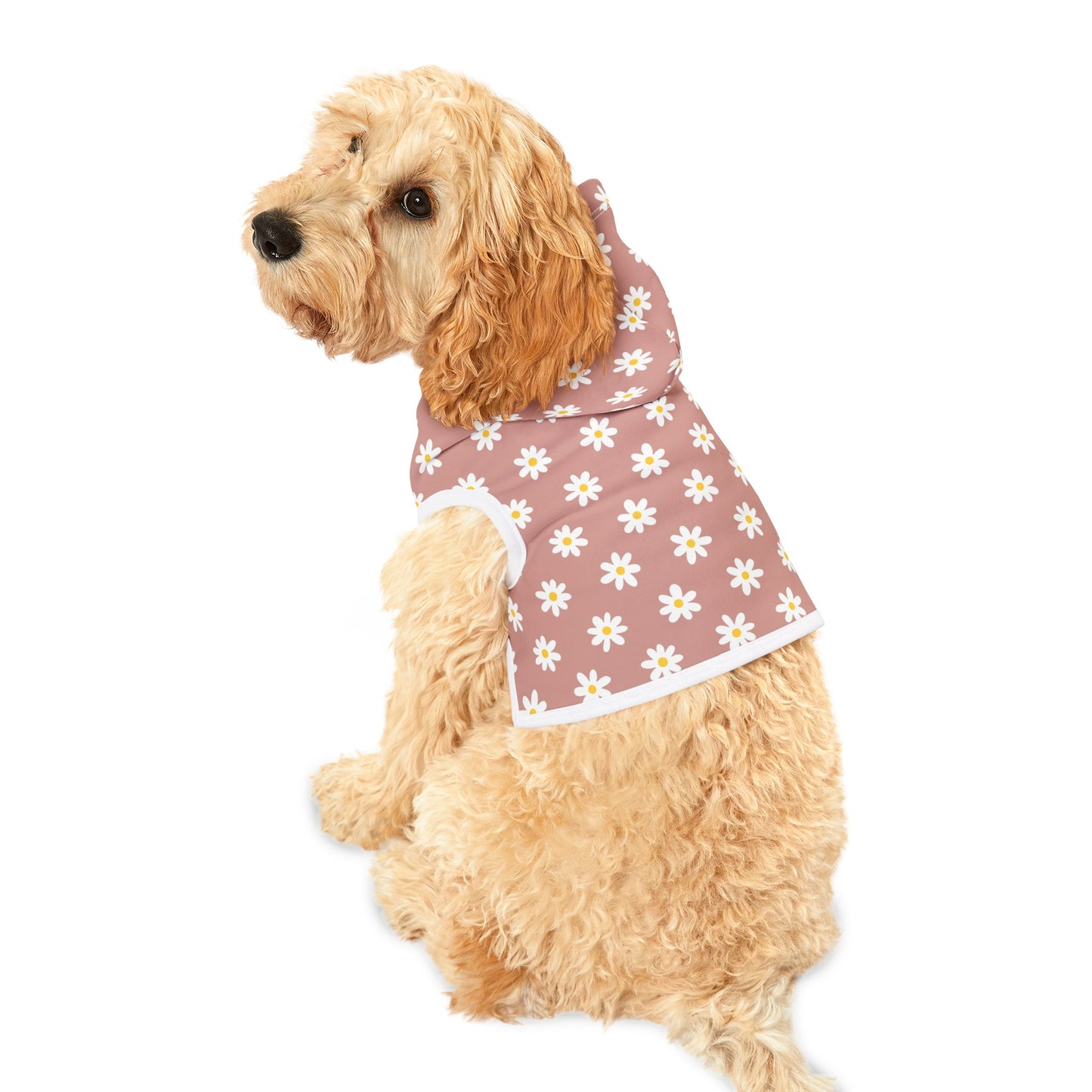 Boho Daisies Dog Hoodie