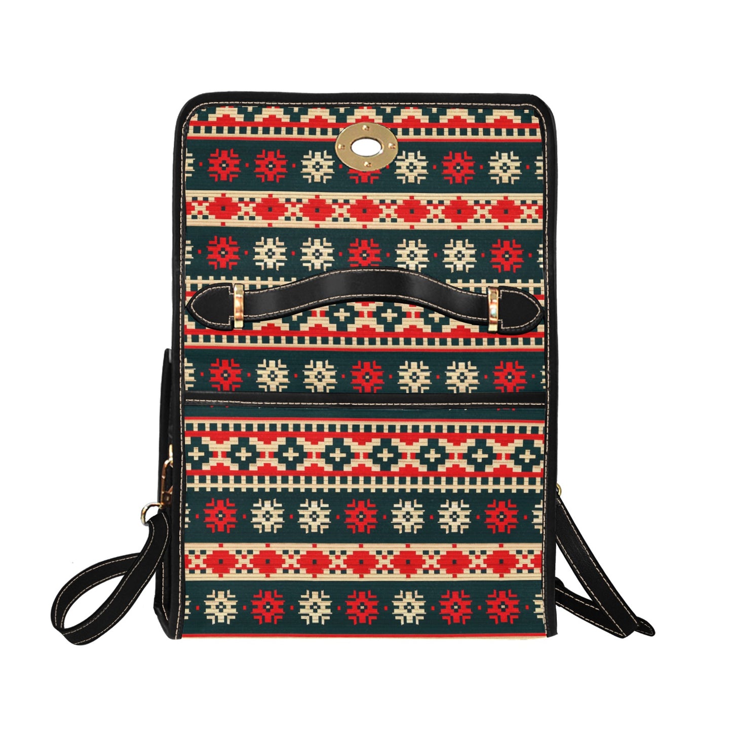Lock bag (black shoulder strap, black edging)