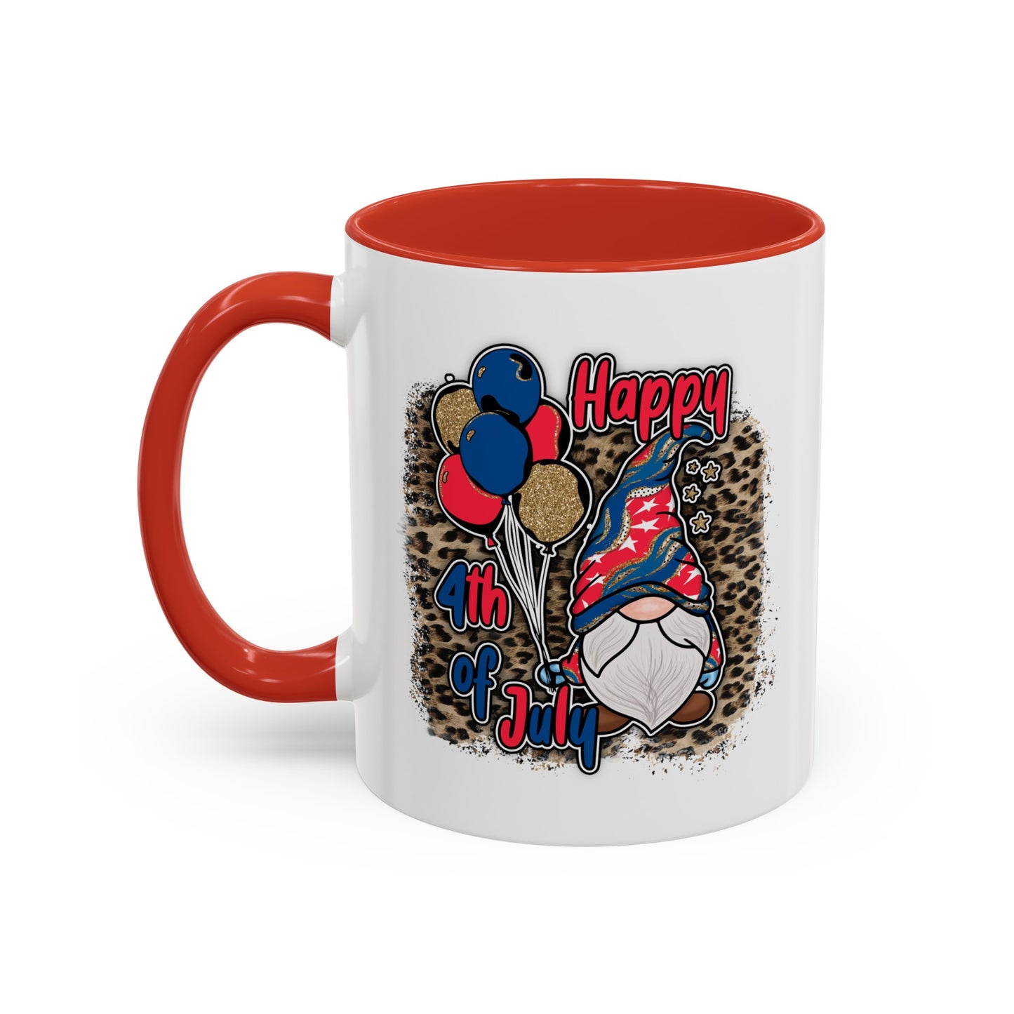 Happy 4th July Accent Coffee Mug, 11oz