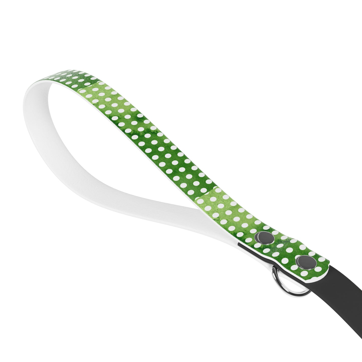 St Patrick's Day Polka Dots Dog Leash