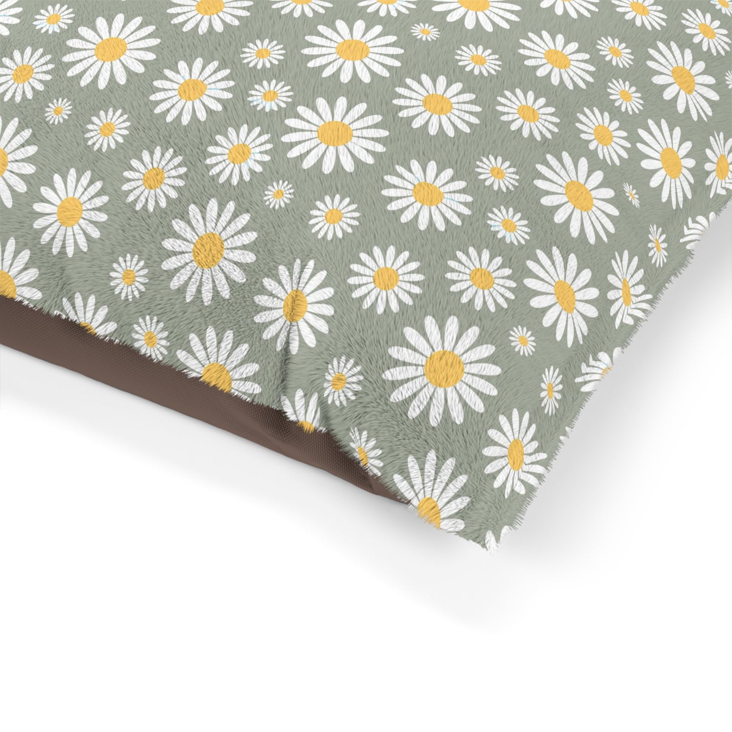 Boho Daisies Dog Bed