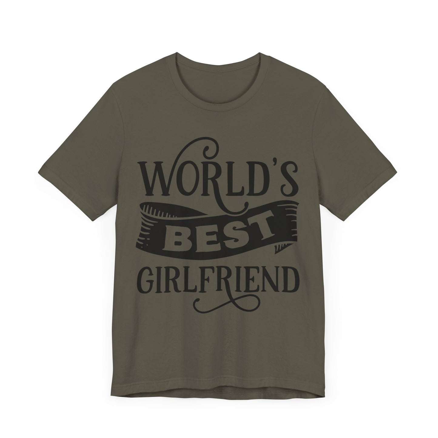 World's Best Girlfriend Unisex Jersey Short Sleeve Tee