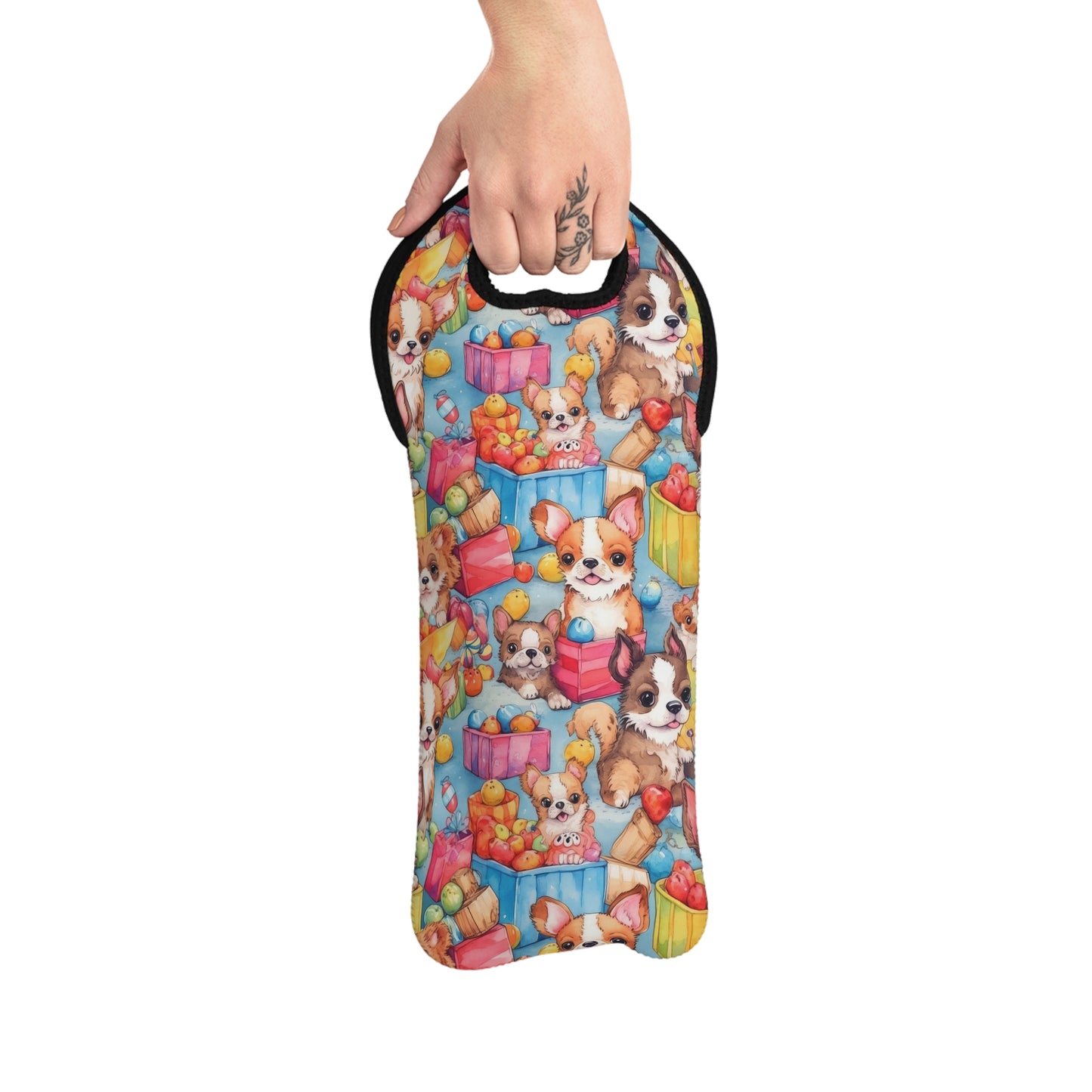 Chihauhau Wine Tote Bag