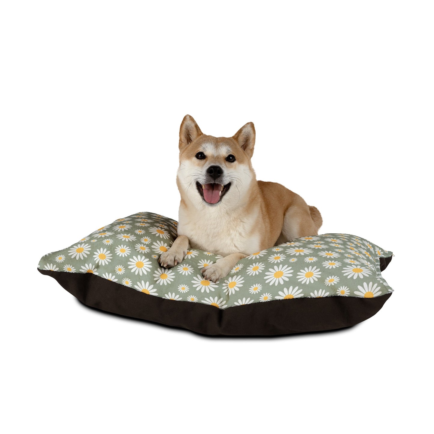 Boho Daisies Dog Bed