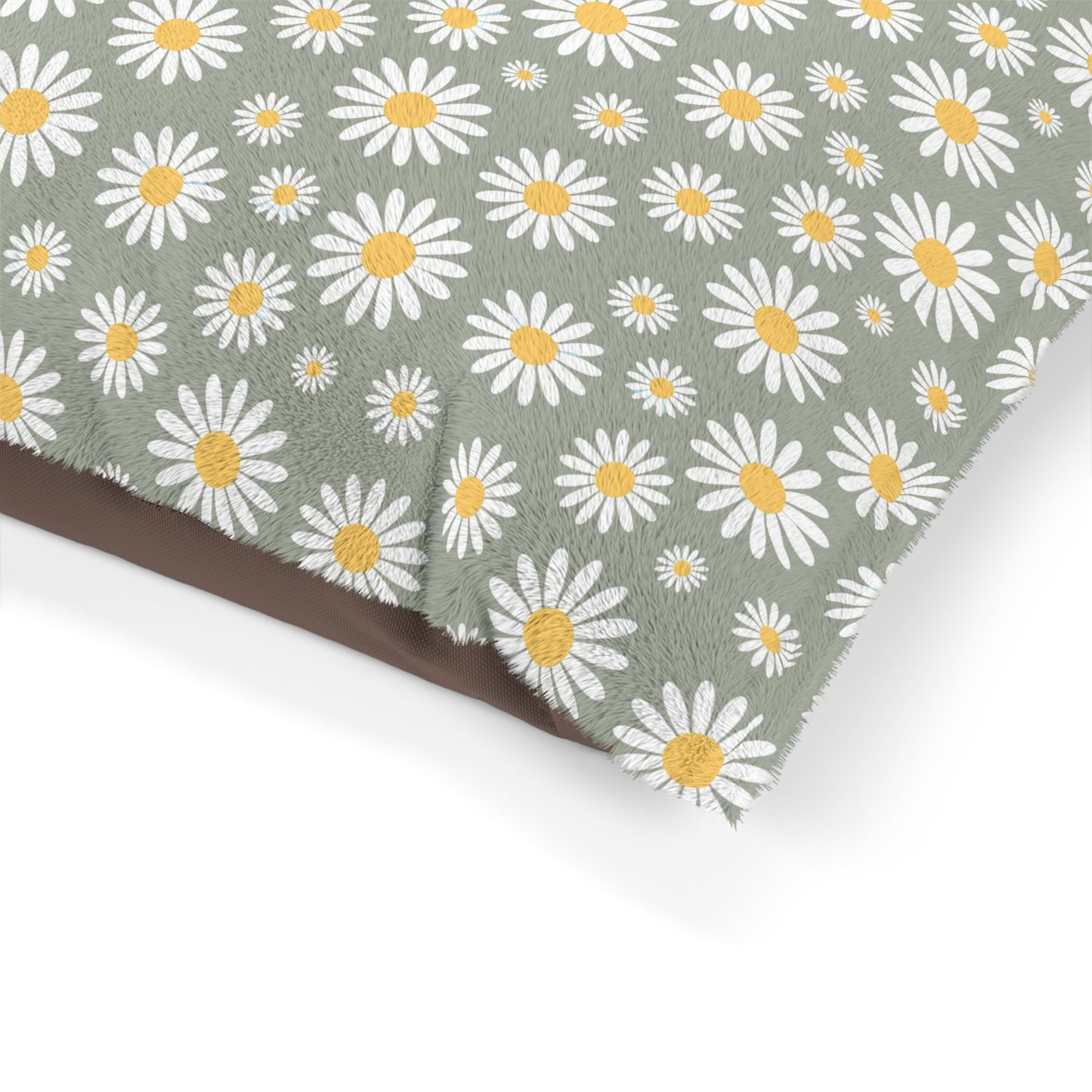 Boho Daisies Dog Bed