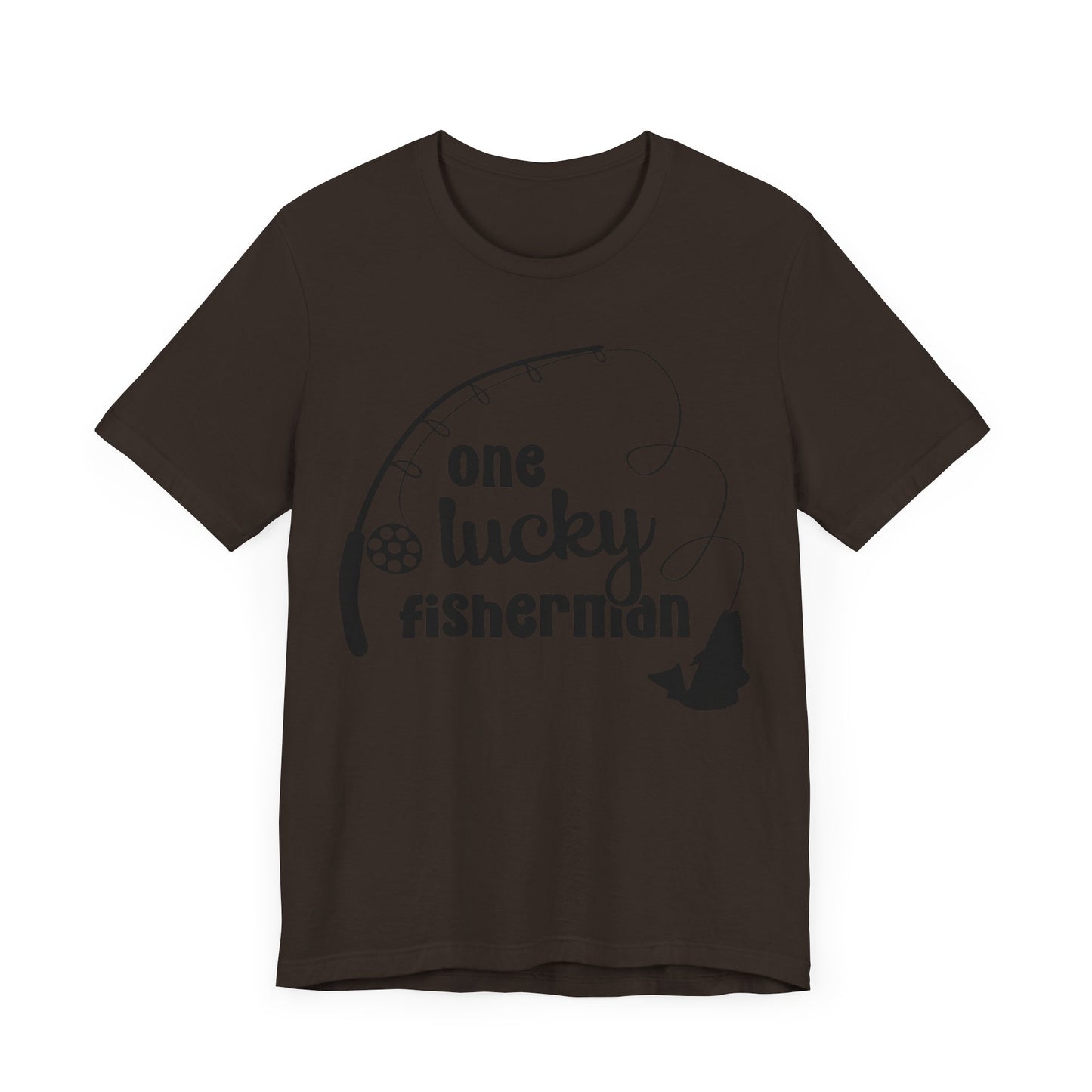 One Lucky Fisherman Unisex Jersey Short Sleeve Tee