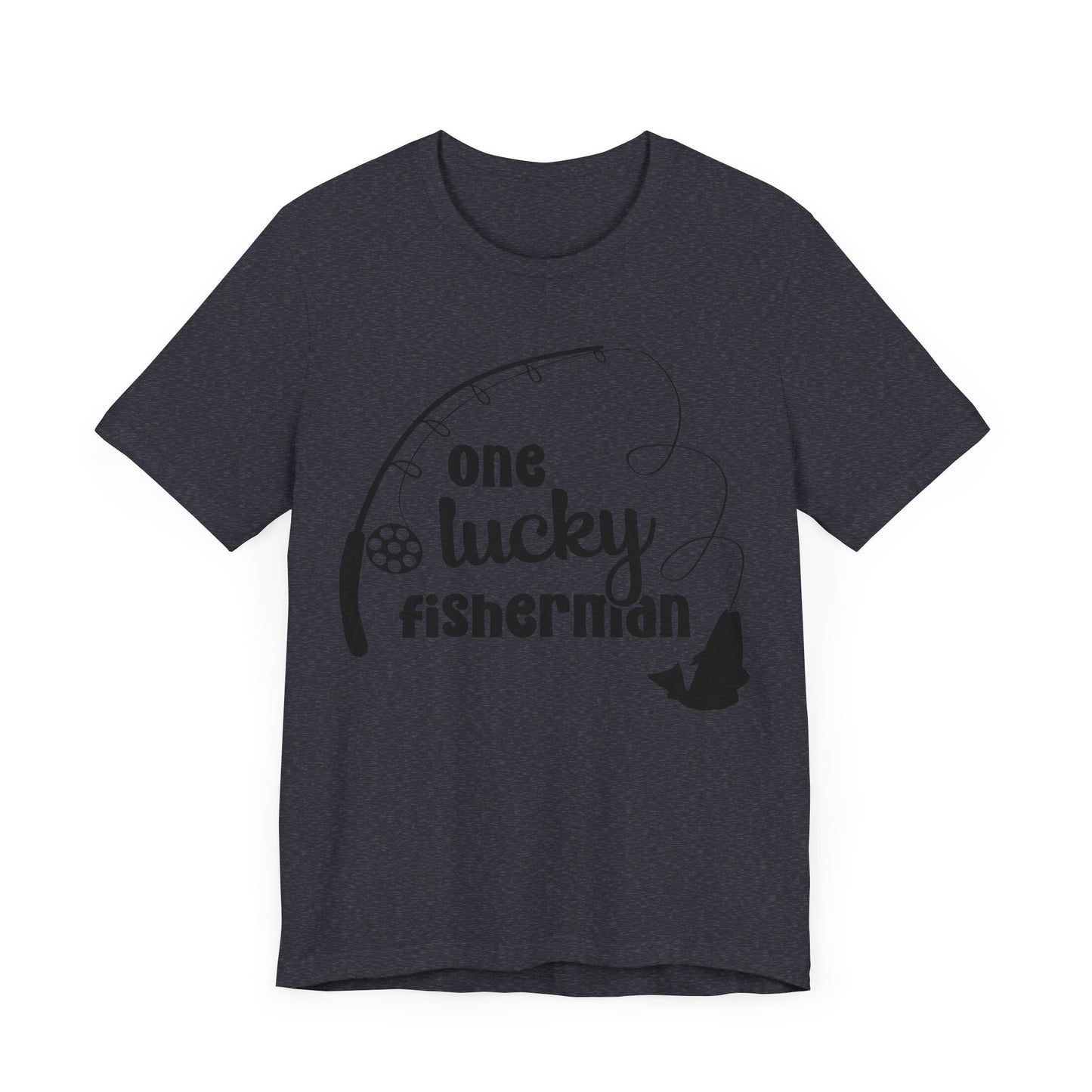 One Lucky Fisherman Unisex Jersey Short Sleeve Tee