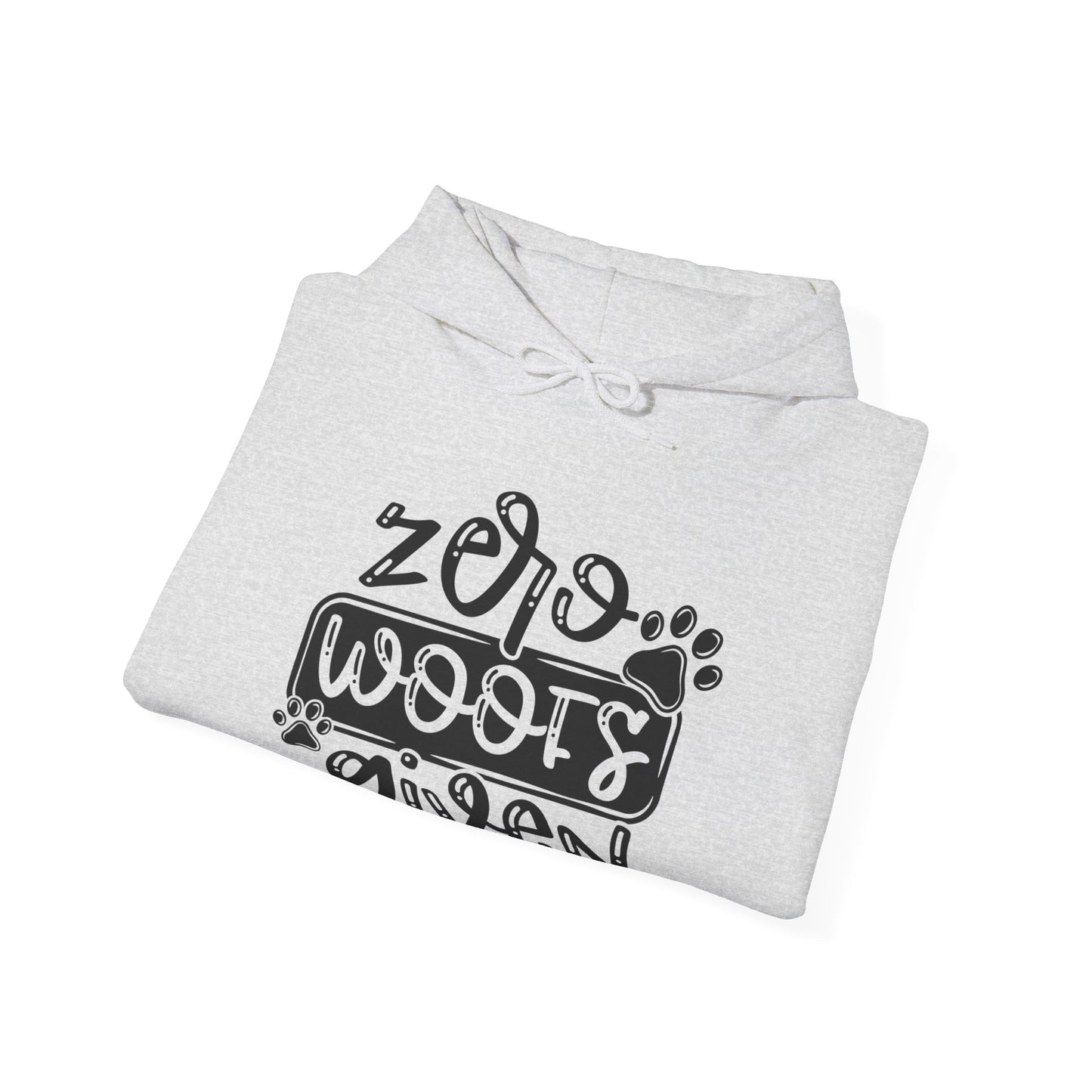 Zero Woofs Given Unisex Hooded Sweatshirt