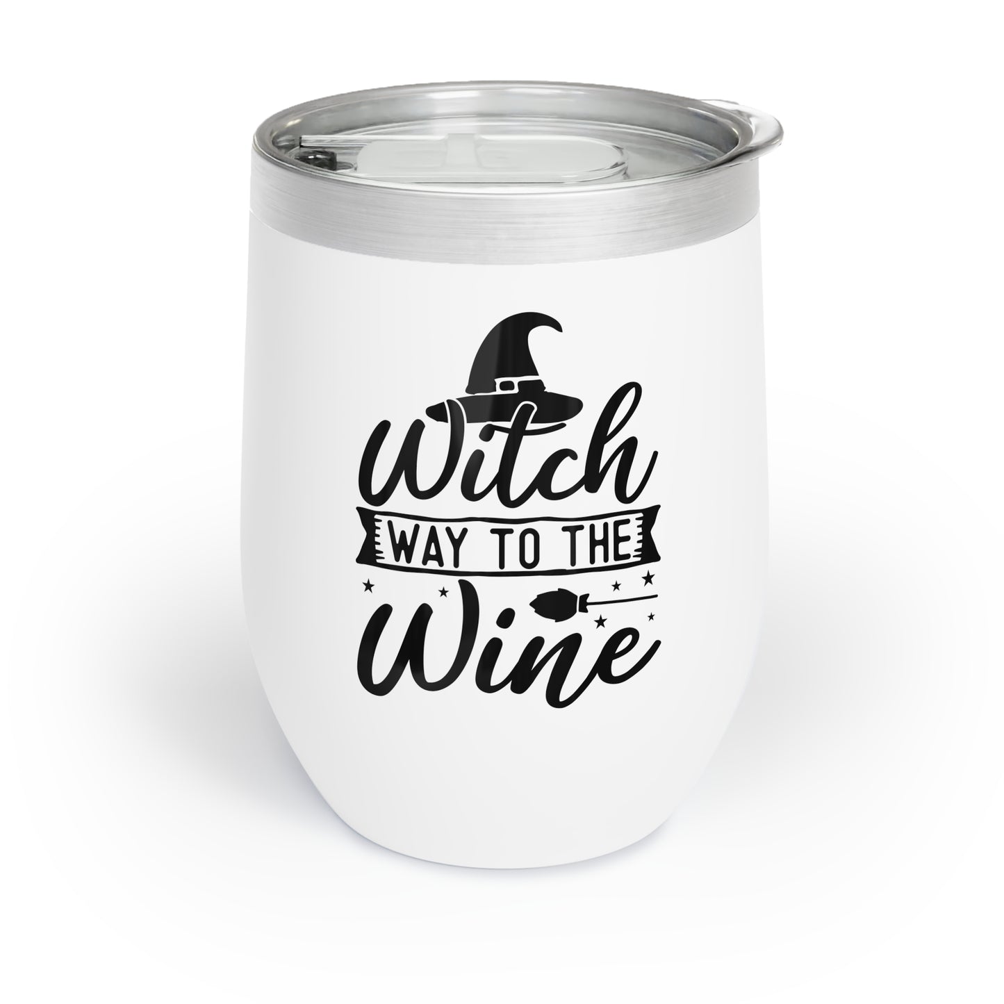 Witch Way To The Wine Chill Wine Tumbler