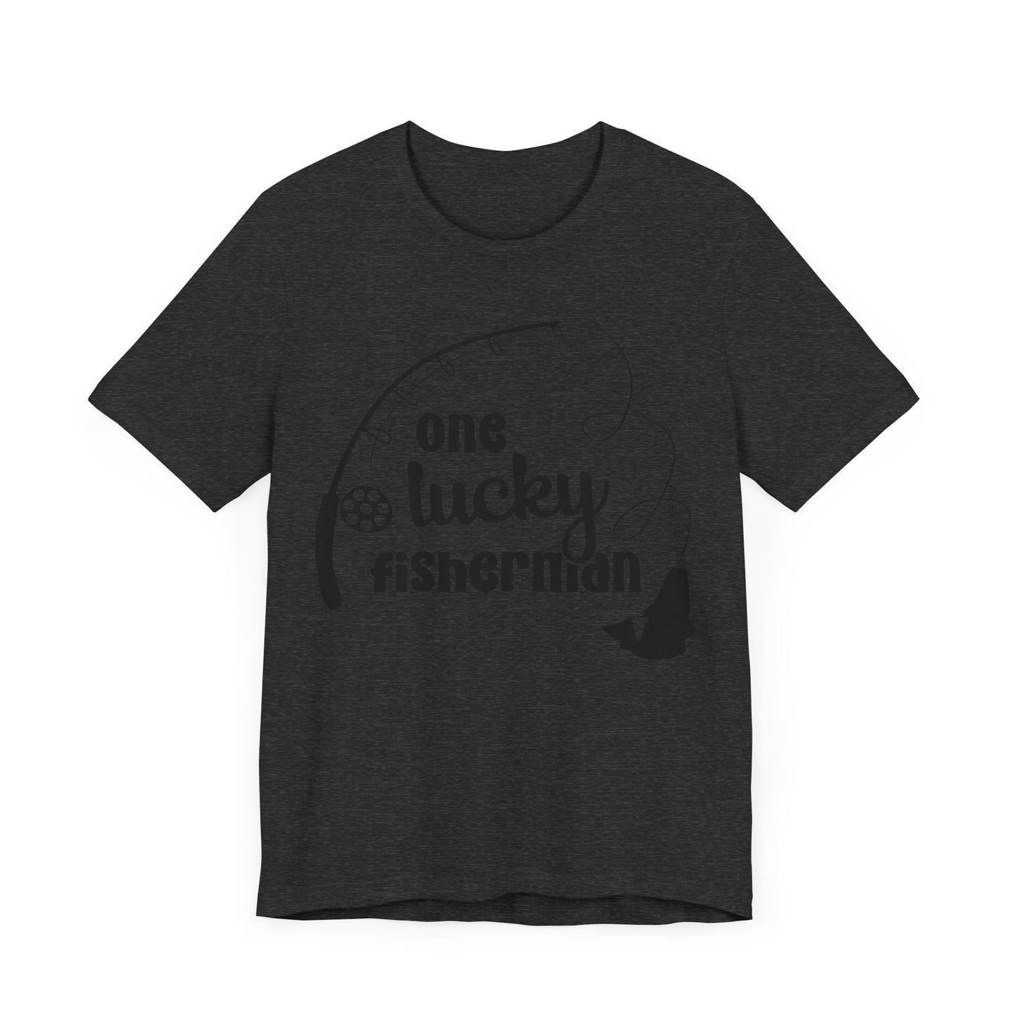 One Lucky Fisherman Unisex Jersey Short Sleeve Tee