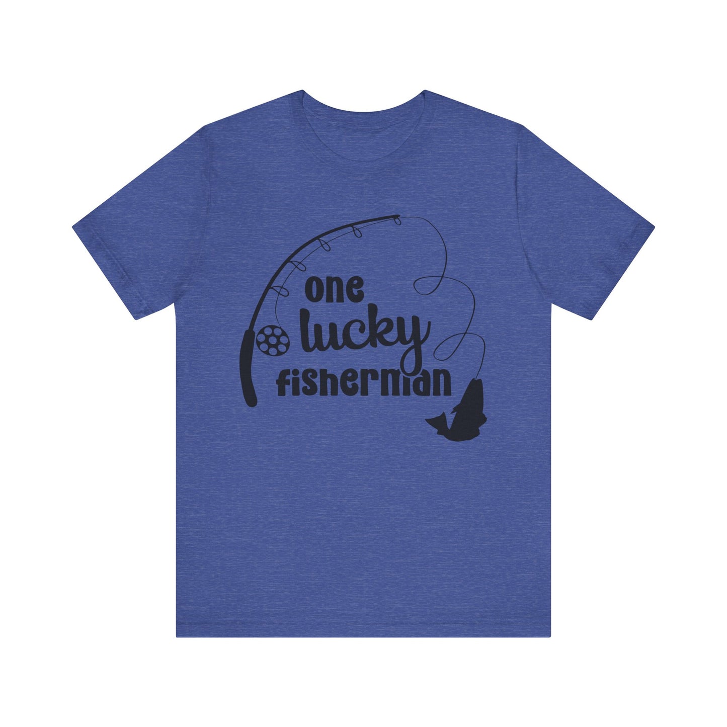 One Lucky Fisherman Unisex Jersey Short Sleeve Tee