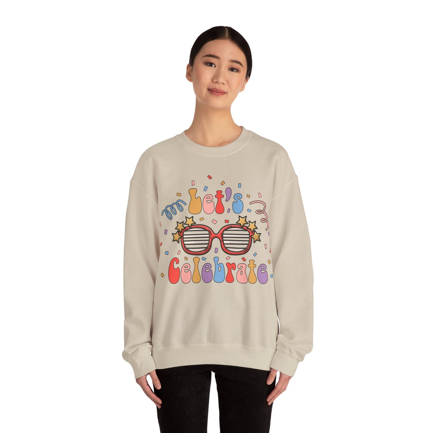 New Year Shirt, 2025 Happy New Year Sweatshirt, Happy New Year Shirt, New Years Shirt, 2025 , Let's Celebrate