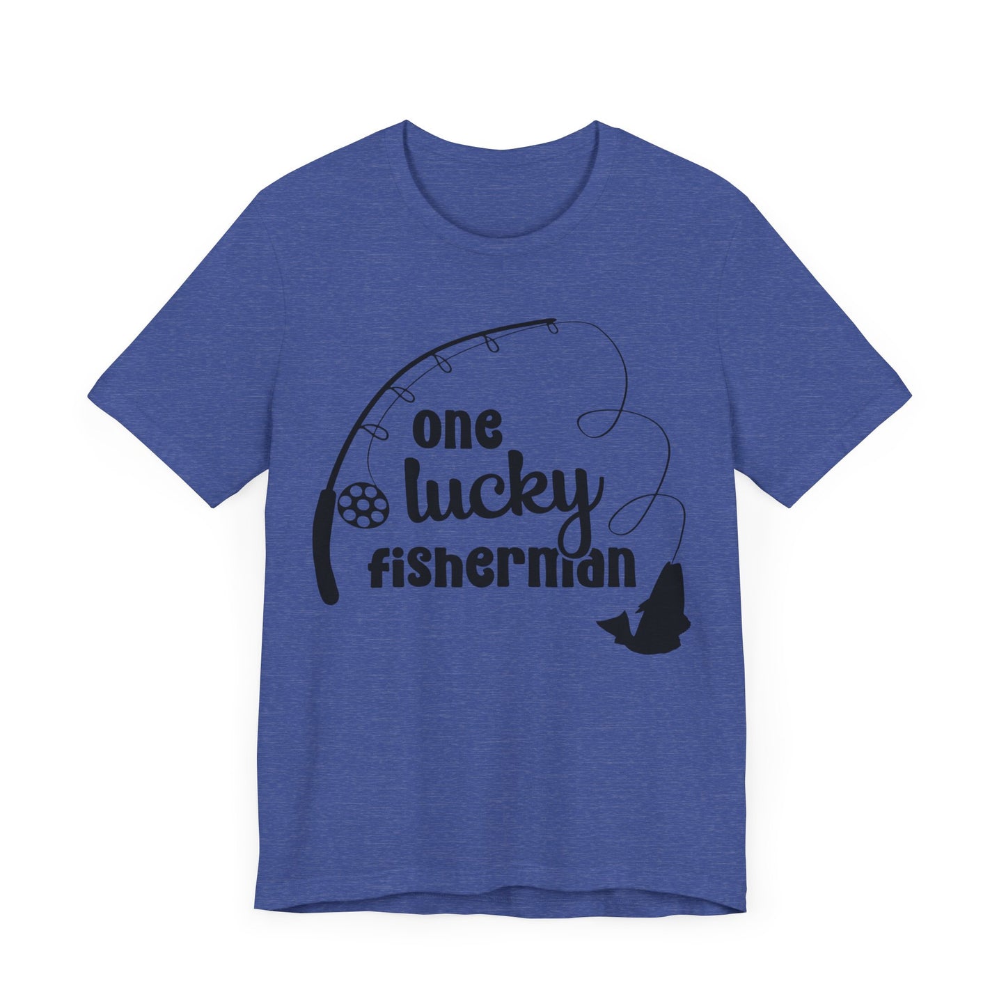 One Lucky Fisherman Unisex Jersey Short Sleeve Tee