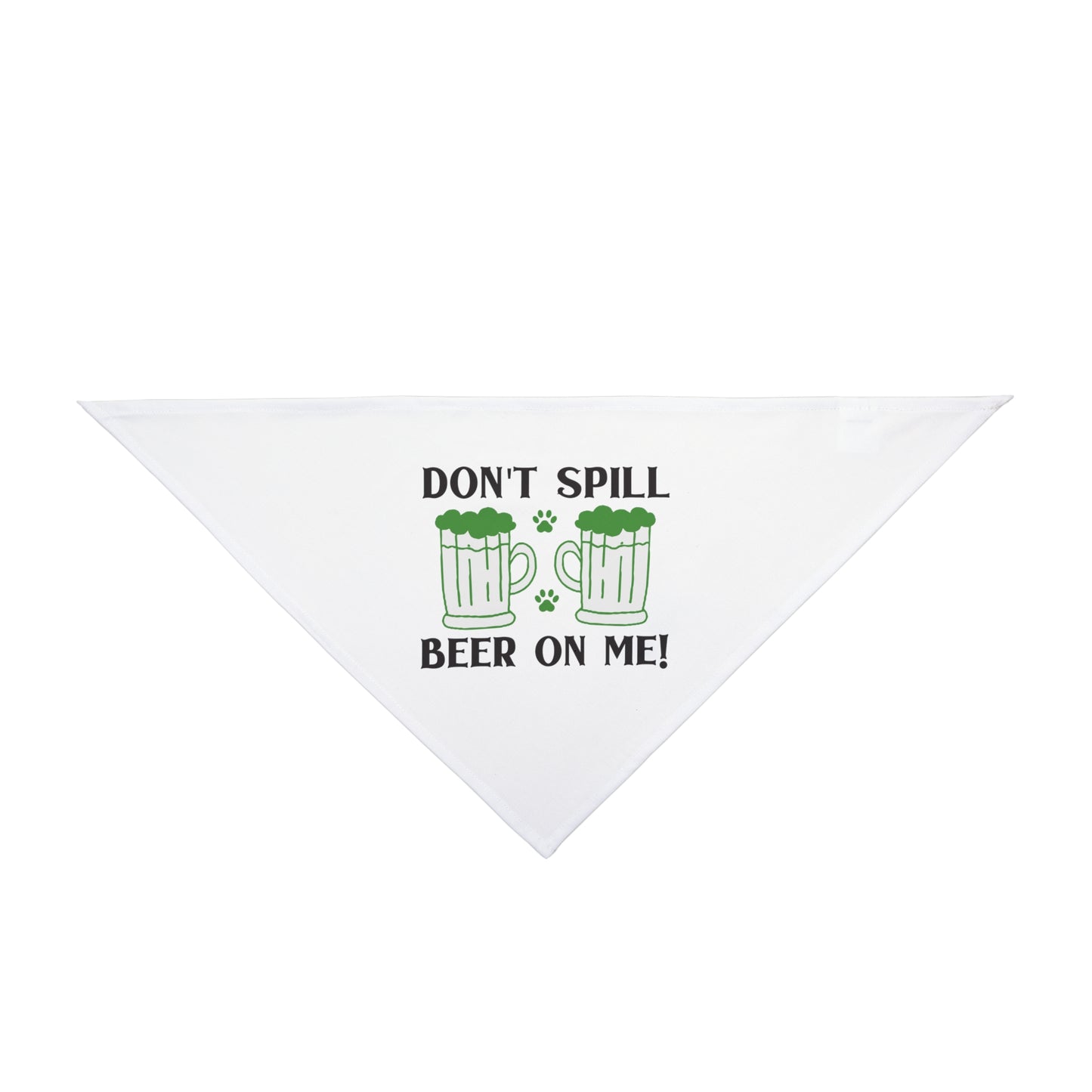 Don't Spill Bee On Me Dog Bandana