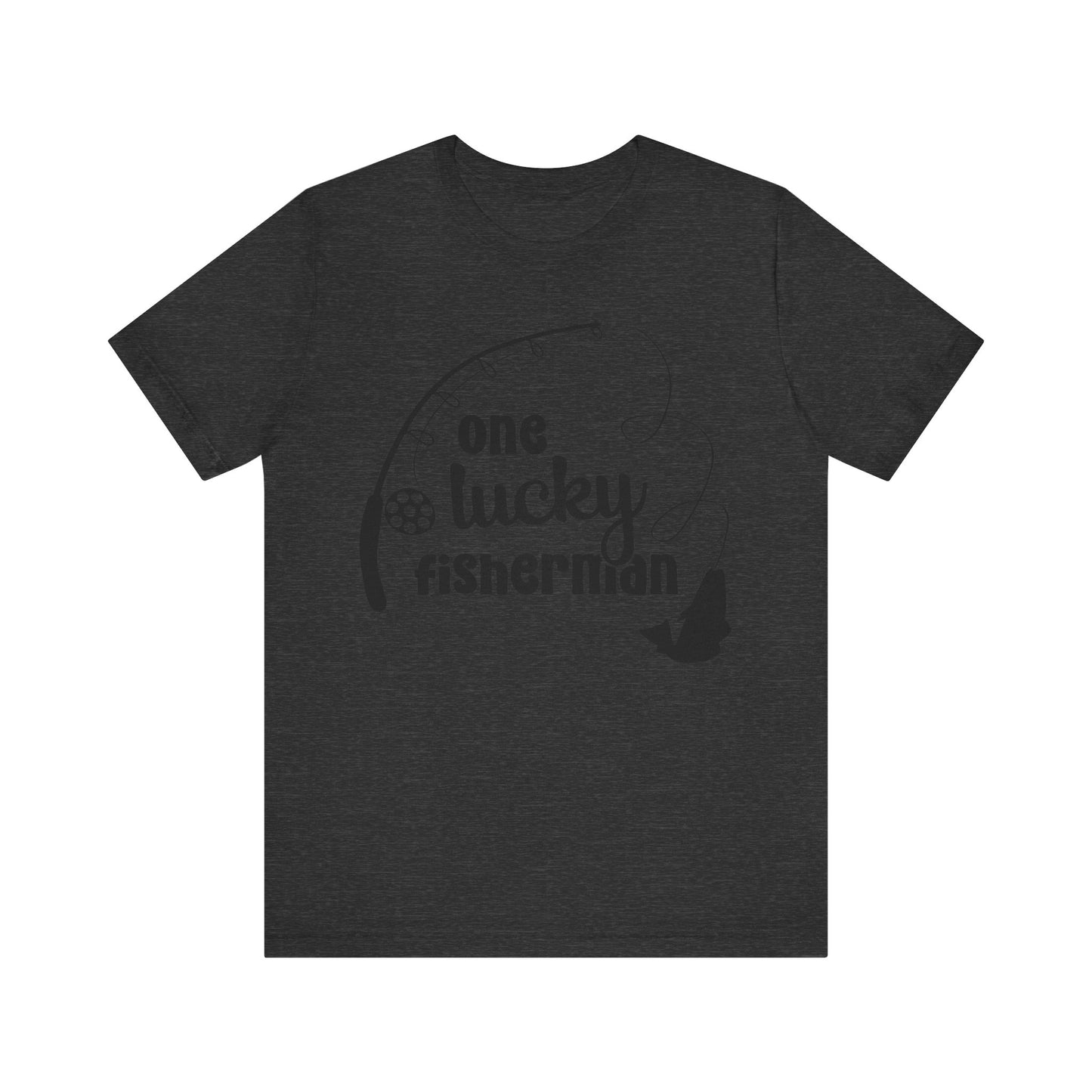 One Lucky Fisherman Unisex Jersey Short Sleeve Tee
