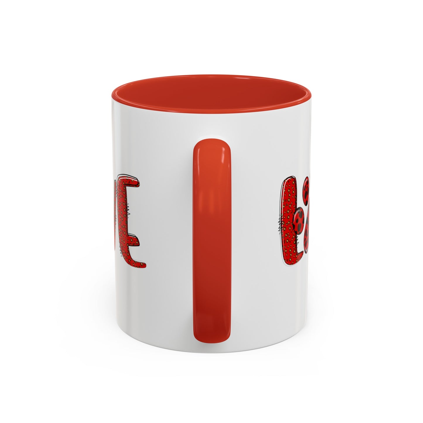 Love Valentines Day Accent Coffee Mug, 11oz