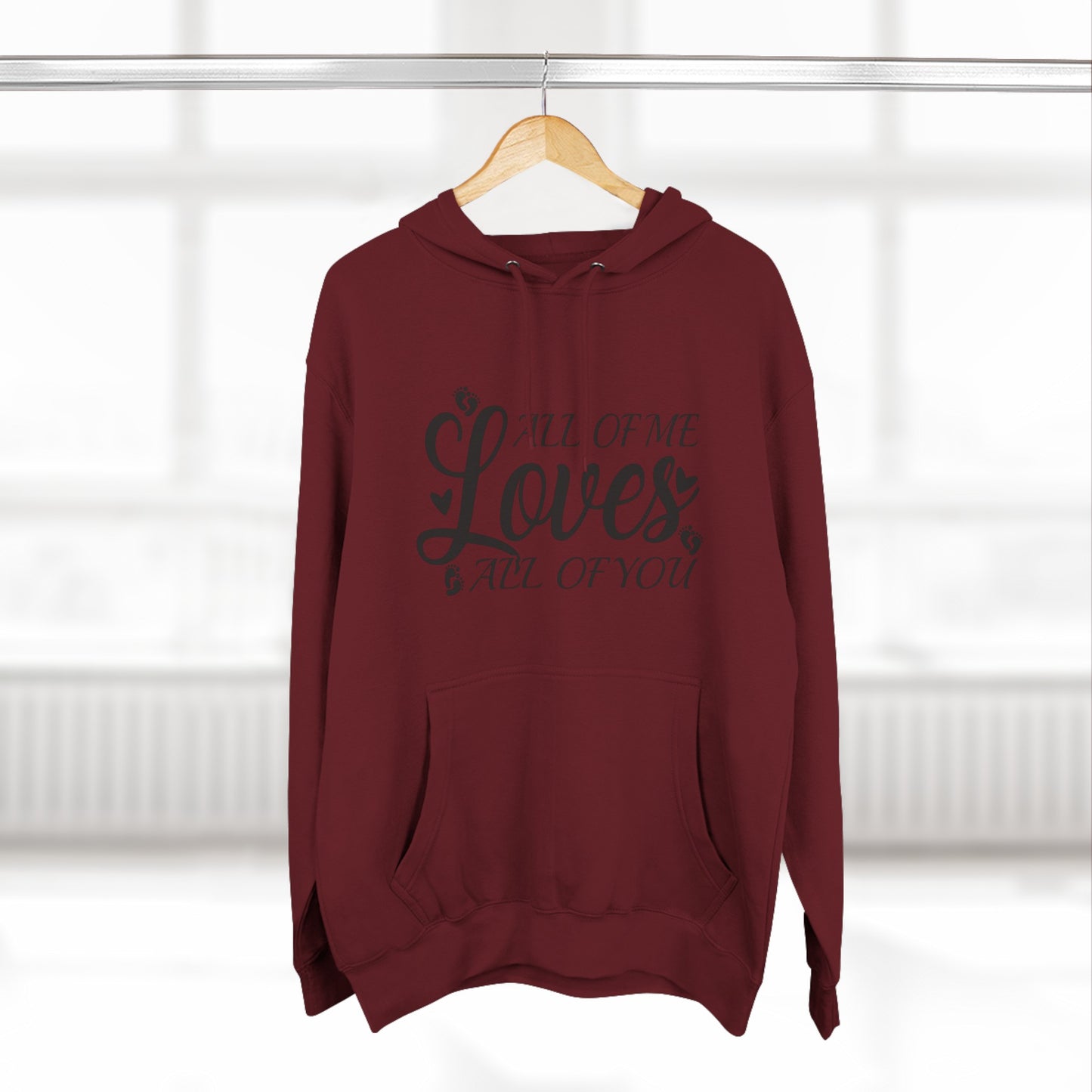 All Of Me Loves All Of You, All Of Me Loves All Of You Hoodie, Unisex Premium Pullover Hoodie