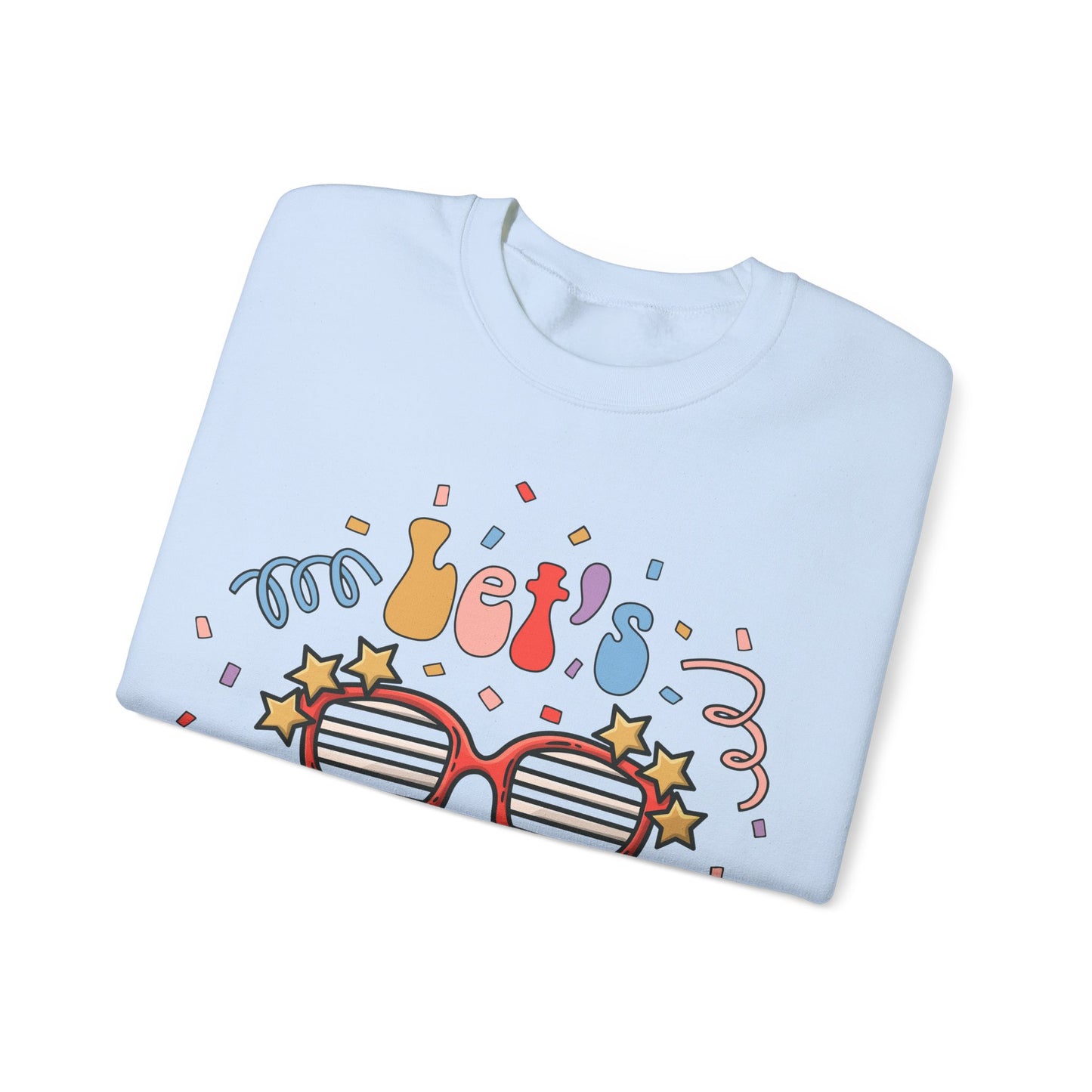 New Year Shirt, 2025 Happy New Year Sweatshirt, Happy New Year Shirt, New Years Shirt, 2025 , Let's Celebrate