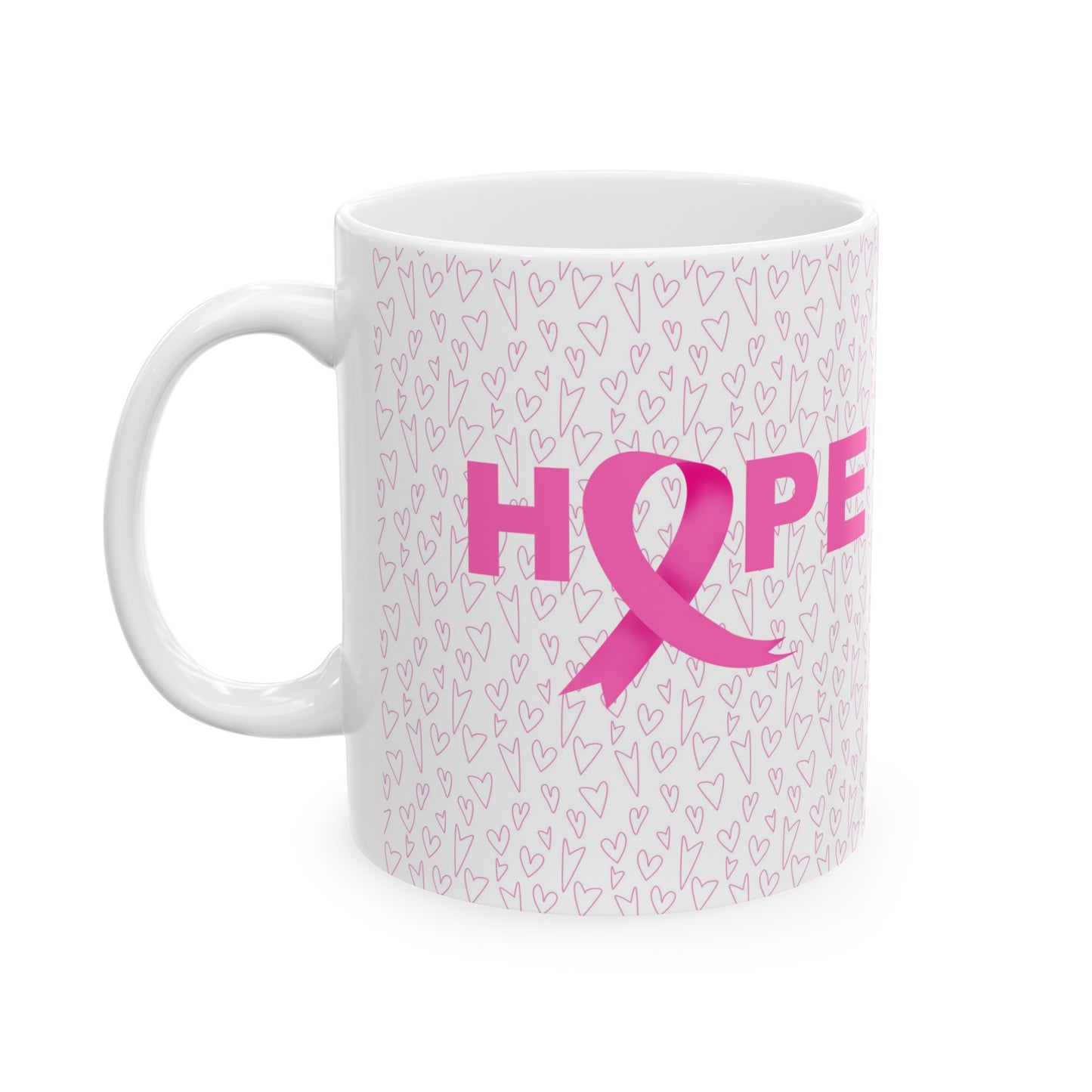 Breast Cancer Awareness Ceramic Mug 11oz
