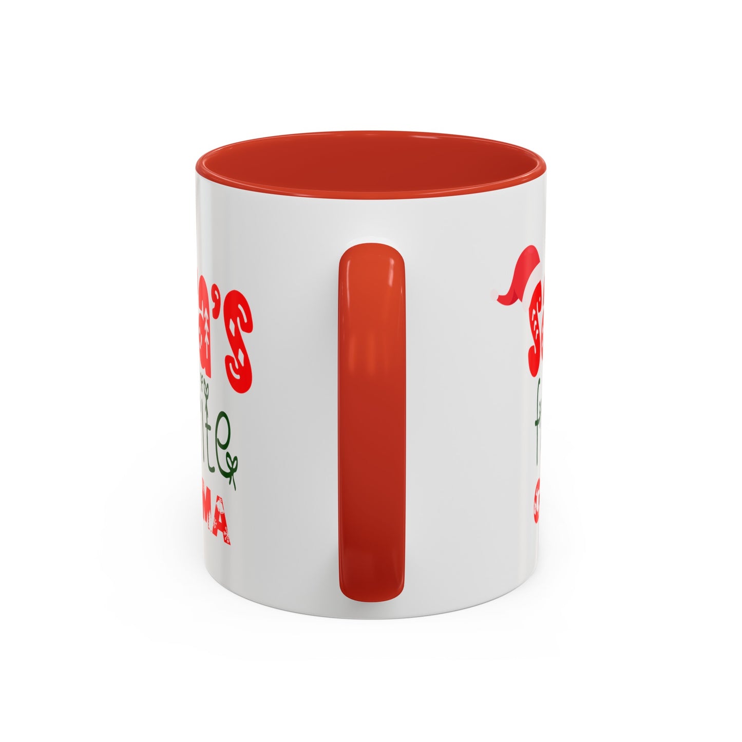 Santa's Favorite Grandma Accent Coffee Mug, 11oz