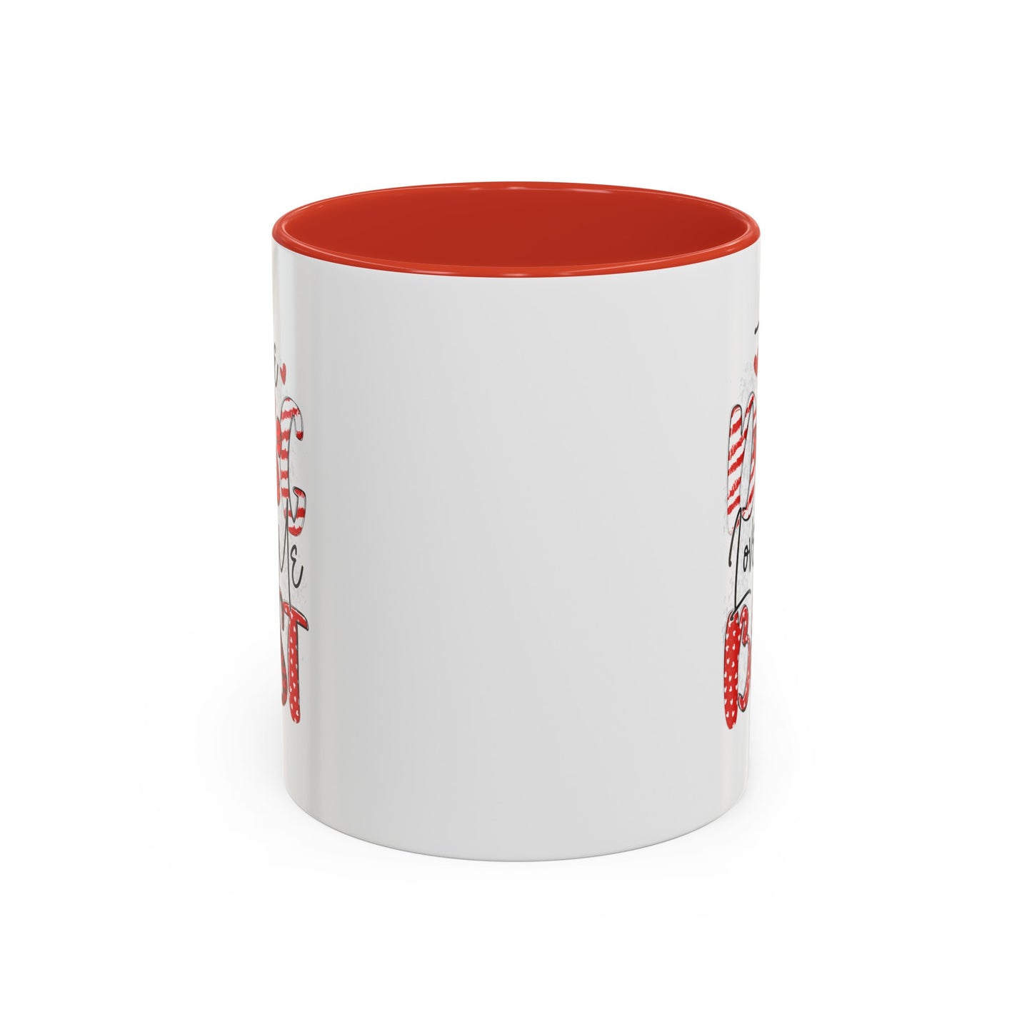 The Dog Love Me Best Valentines Day Accent Coffee Mug, 11oz