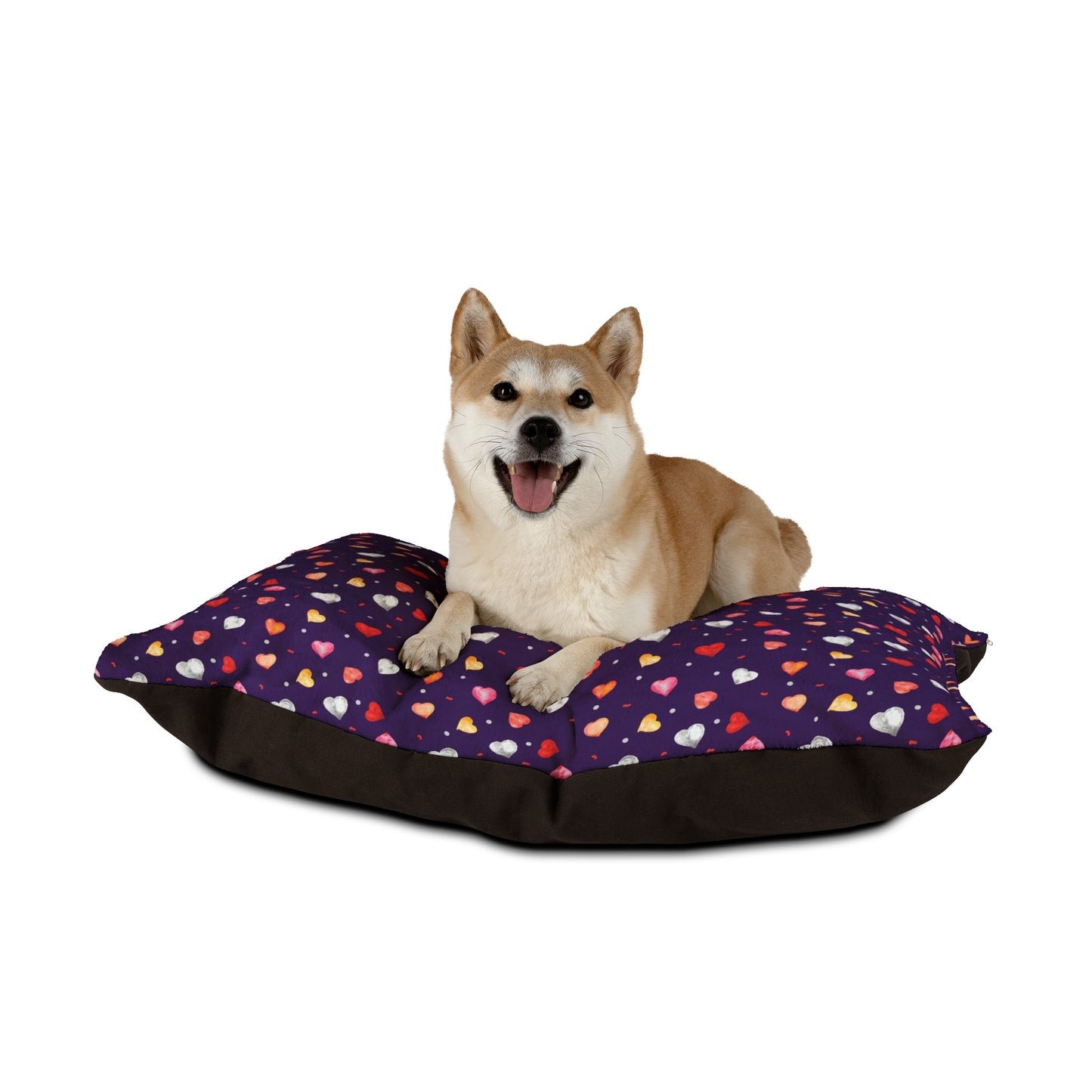 Valentine Hearts Dog Bed