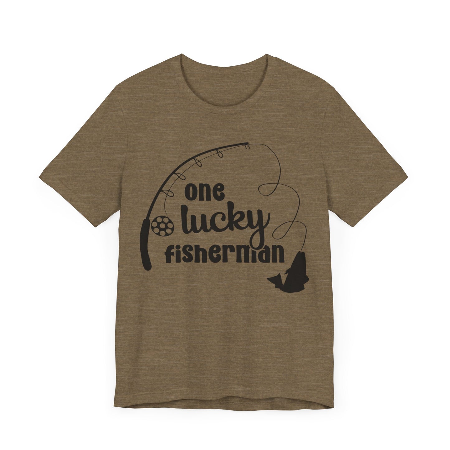 One Lucky Fisherman Unisex Jersey Short Sleeve Tee