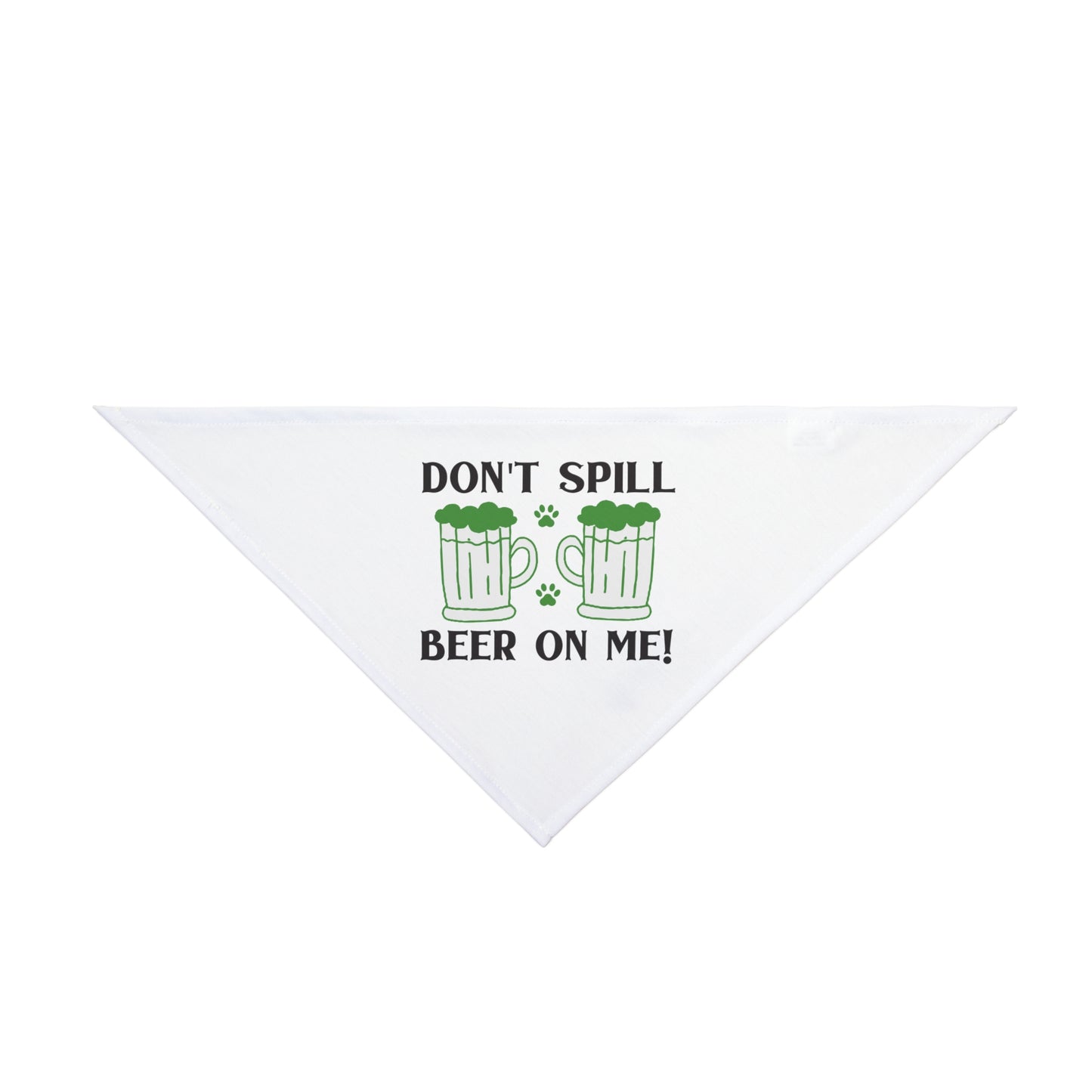 Don't Spill Bee On Me Dog Bandana