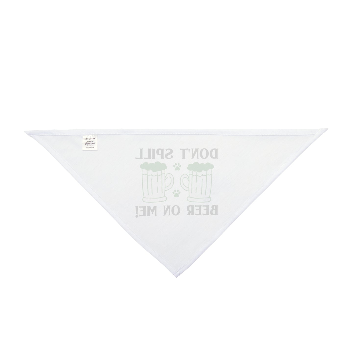 Don't Spill Bee On Me Dog Bandana